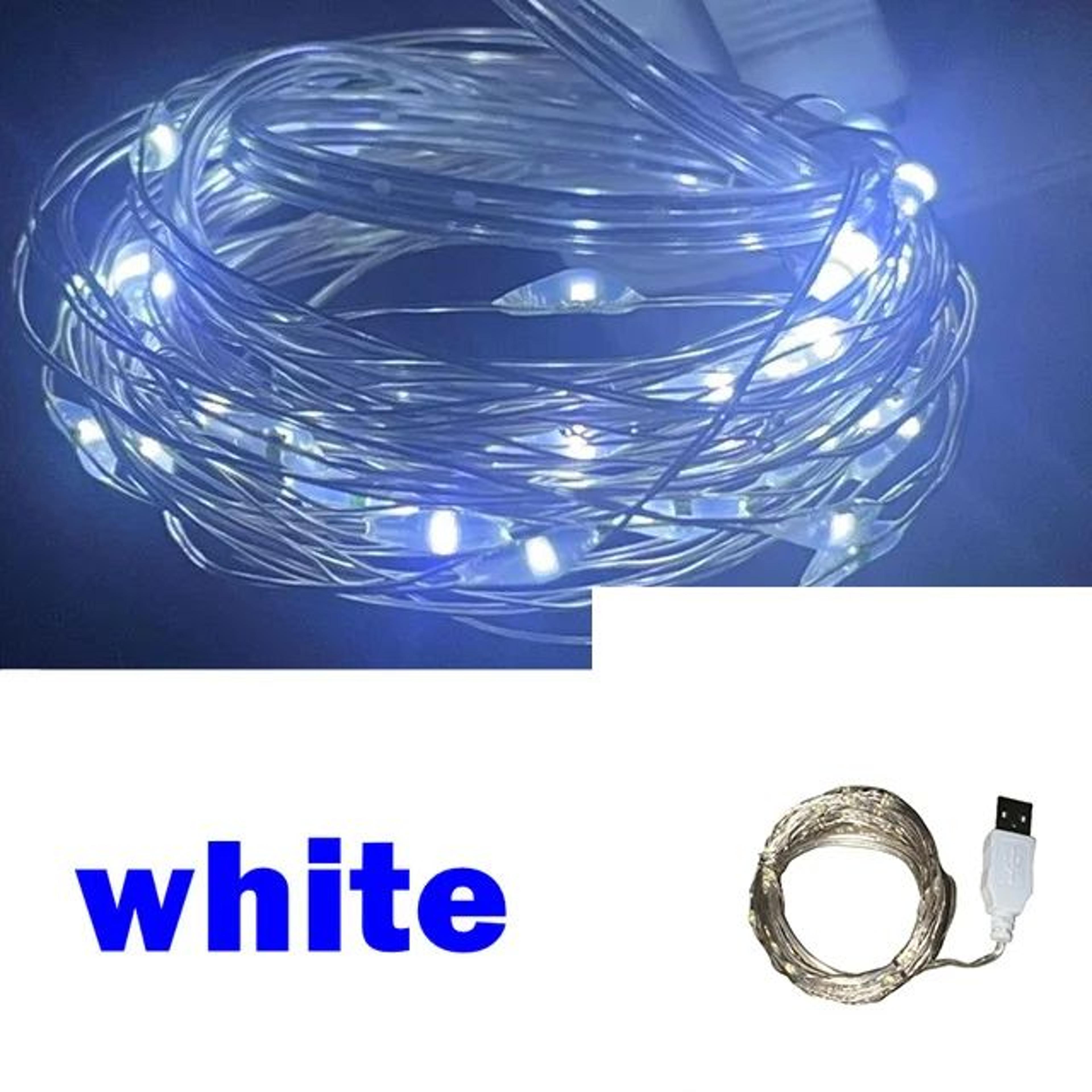 USB Waterproof Copper Wire Fairy String Lights 3M 10M 20M 8
