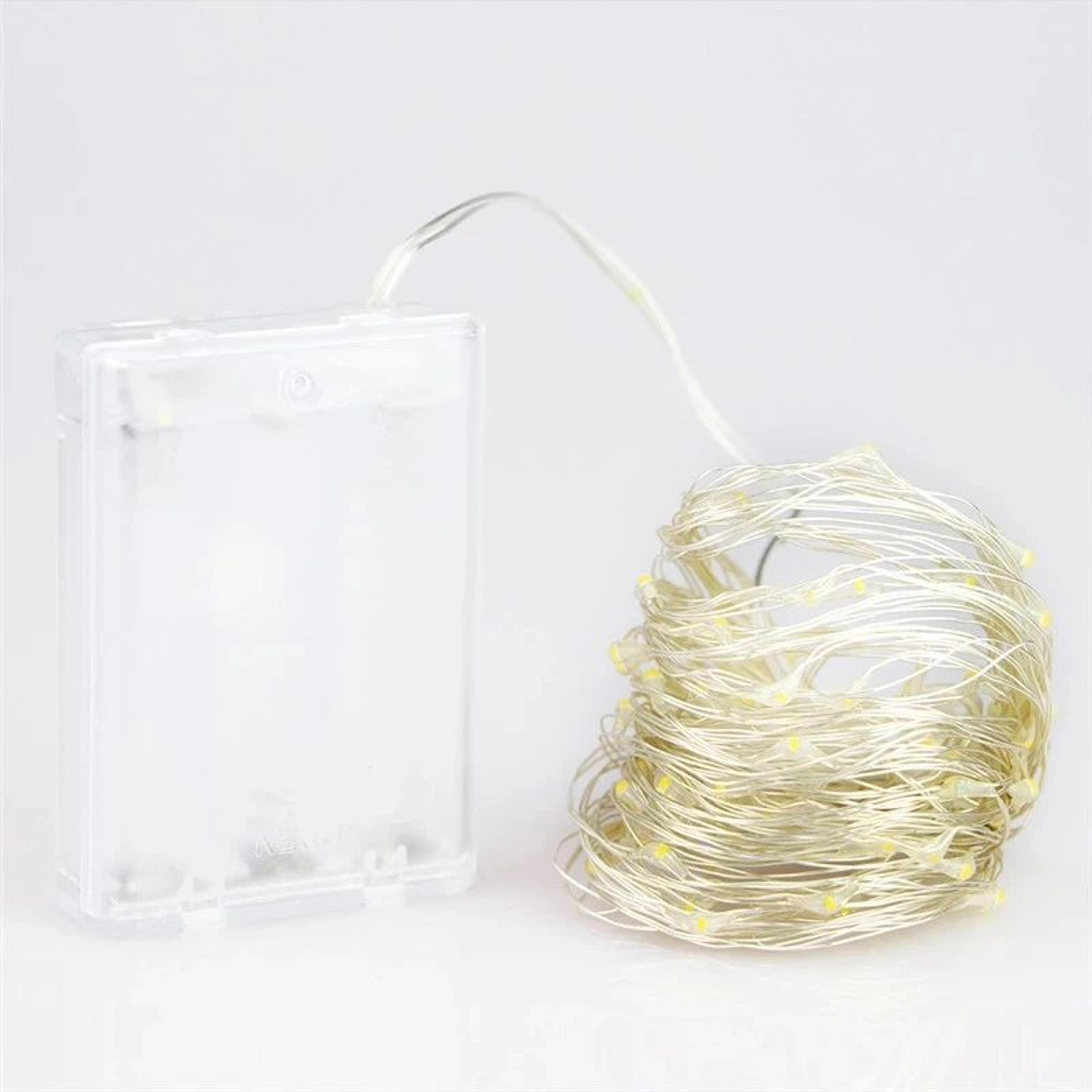 AA Battery Powered Copper Wire Fairy Lights 10 To 100 LED Decorative String Lights 4