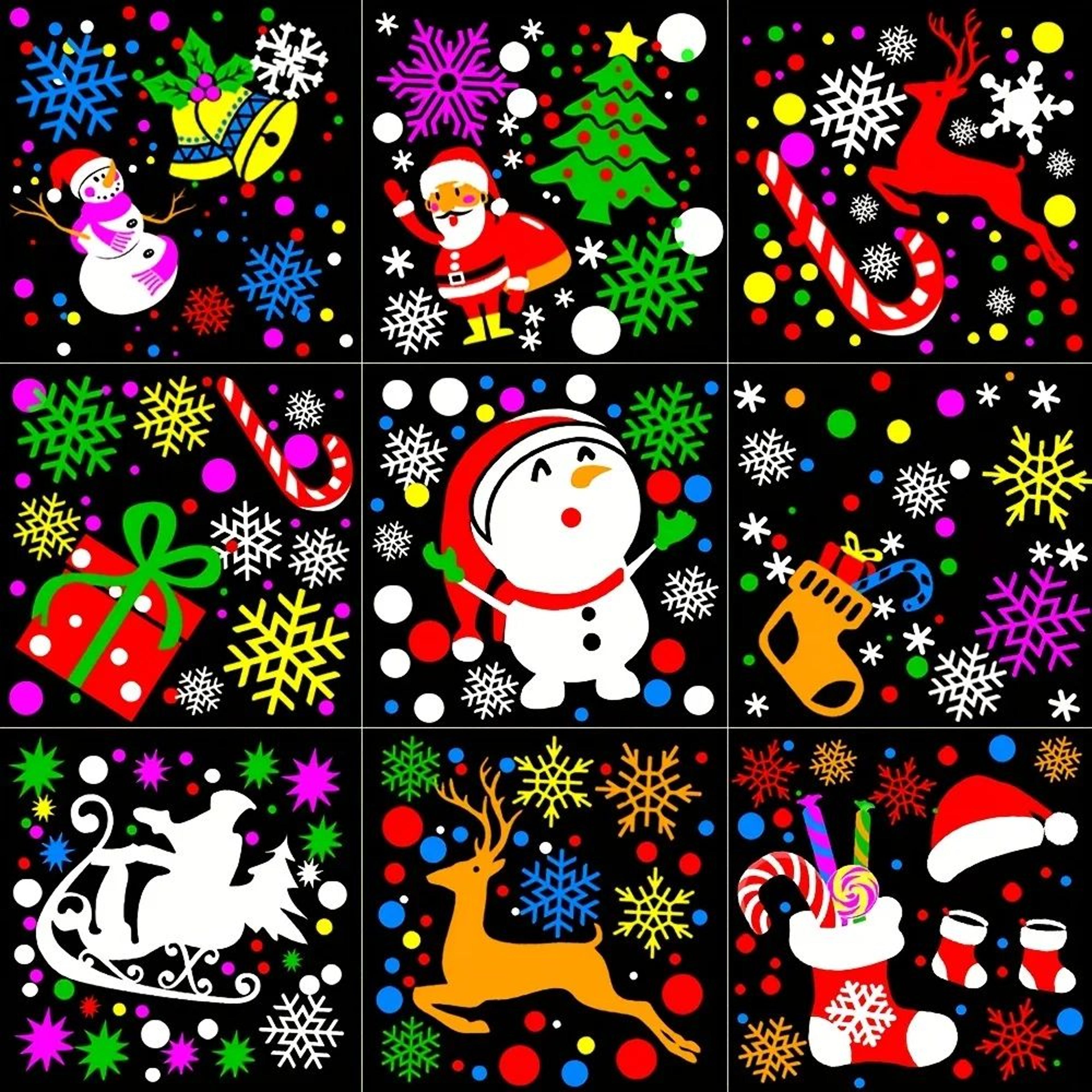 16 Pattern USB Christmas Projector Light With Santa And Snowflake Effects 4