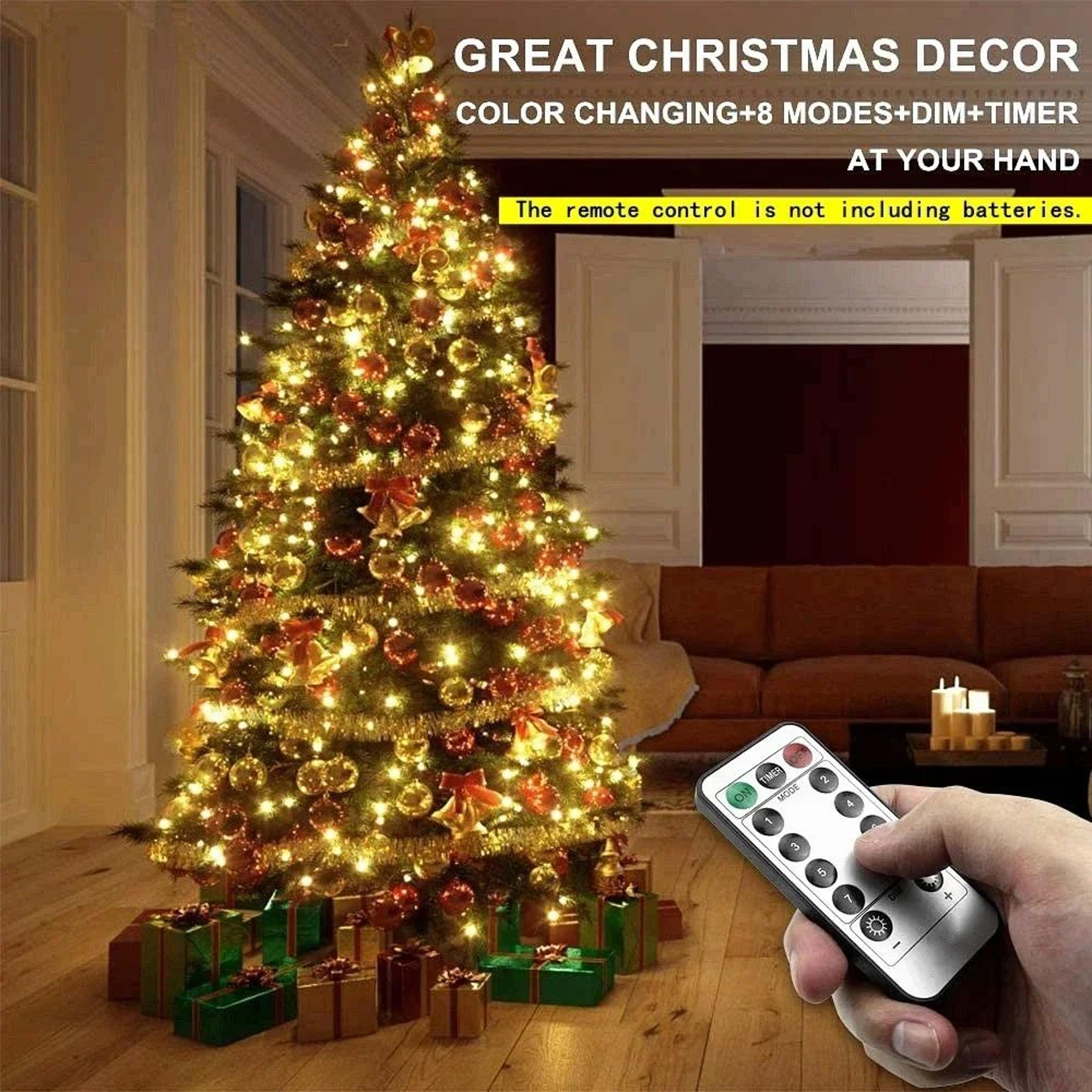 1002000 LED Waterproof Fairy String Lights With Remote And EU Plug 3