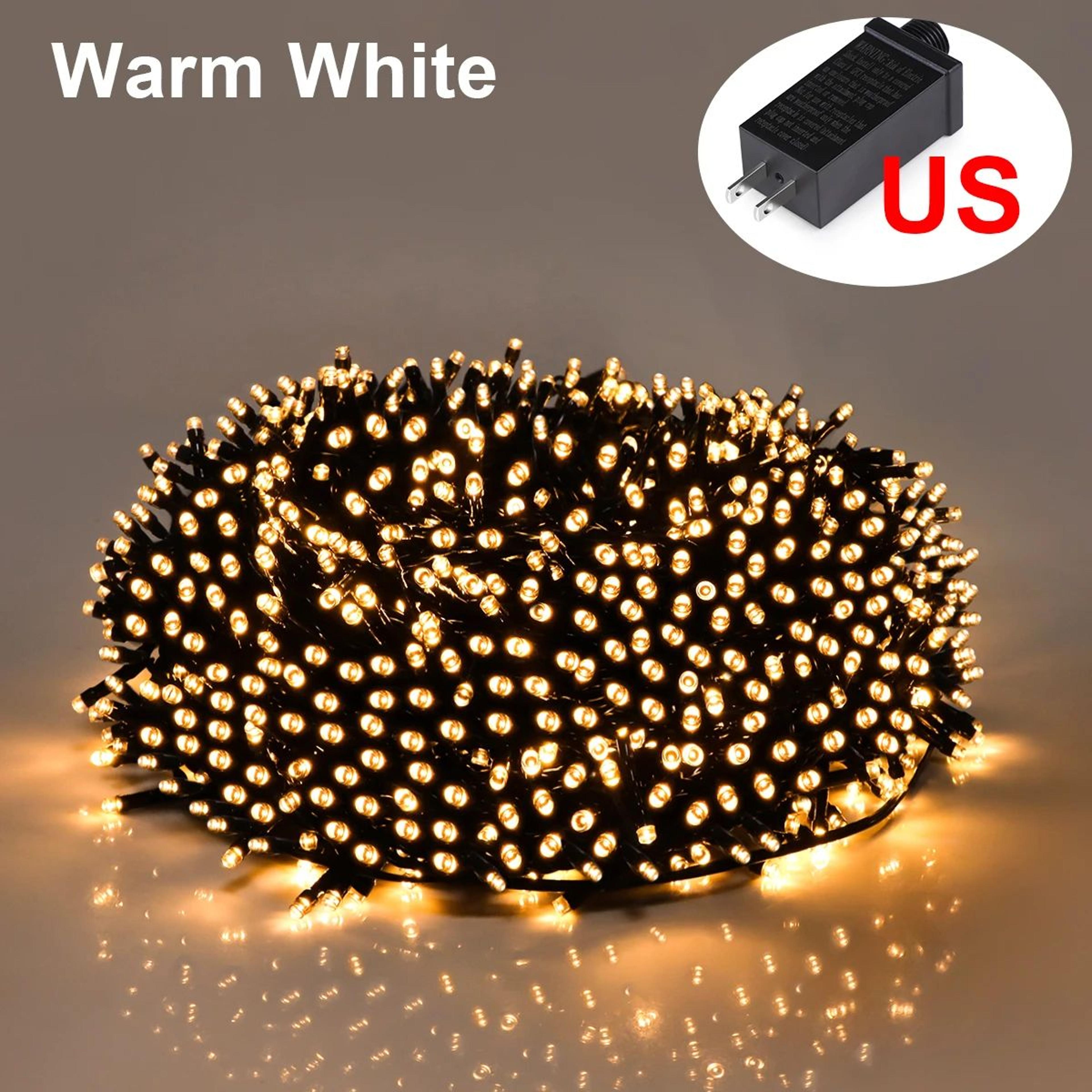 10M100M Waterproof LED String Lights For Christmas Garden And Outdoor Decor 10