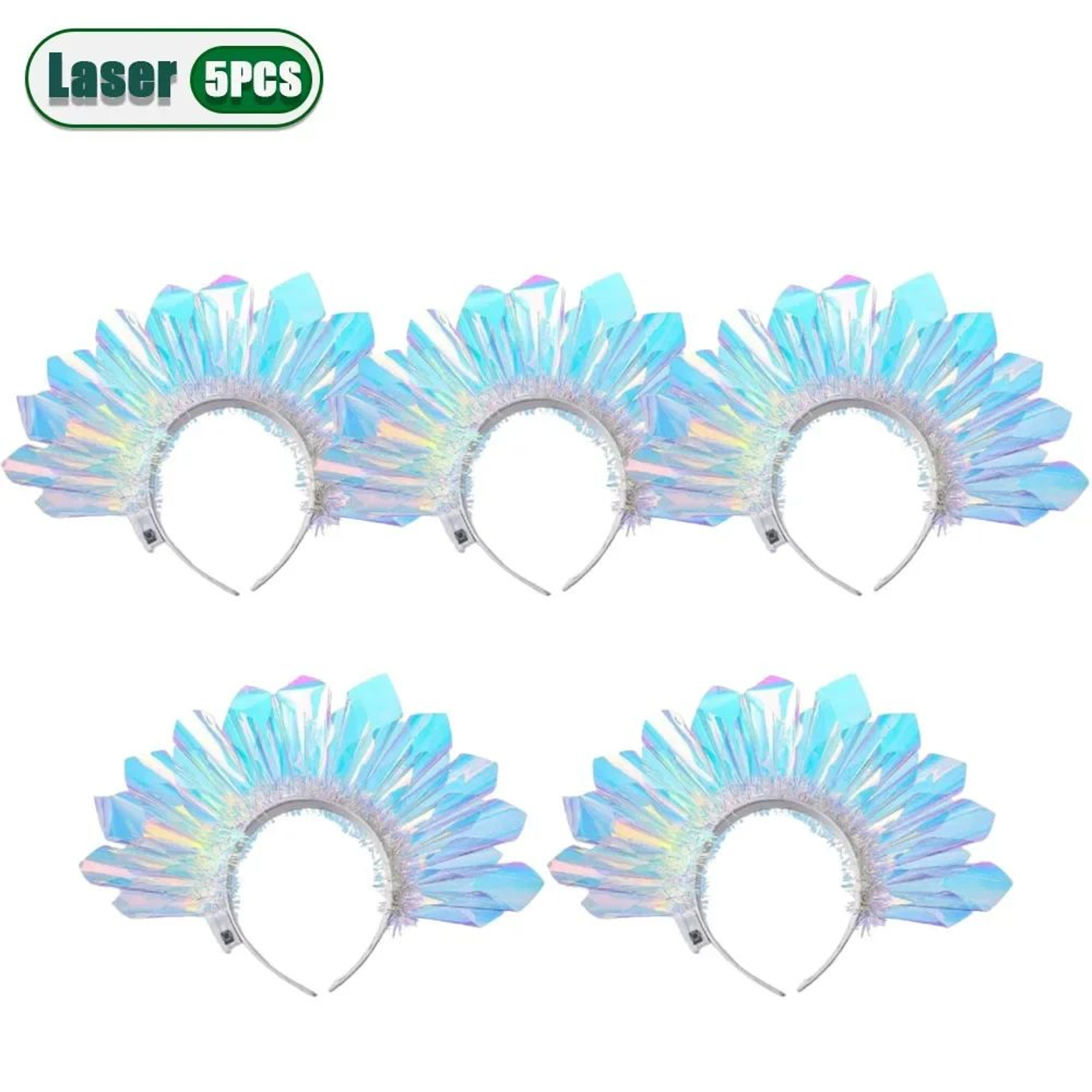 Colorful LED Laser Headband Light Up Hair Hoop For Parties And Festivals 9