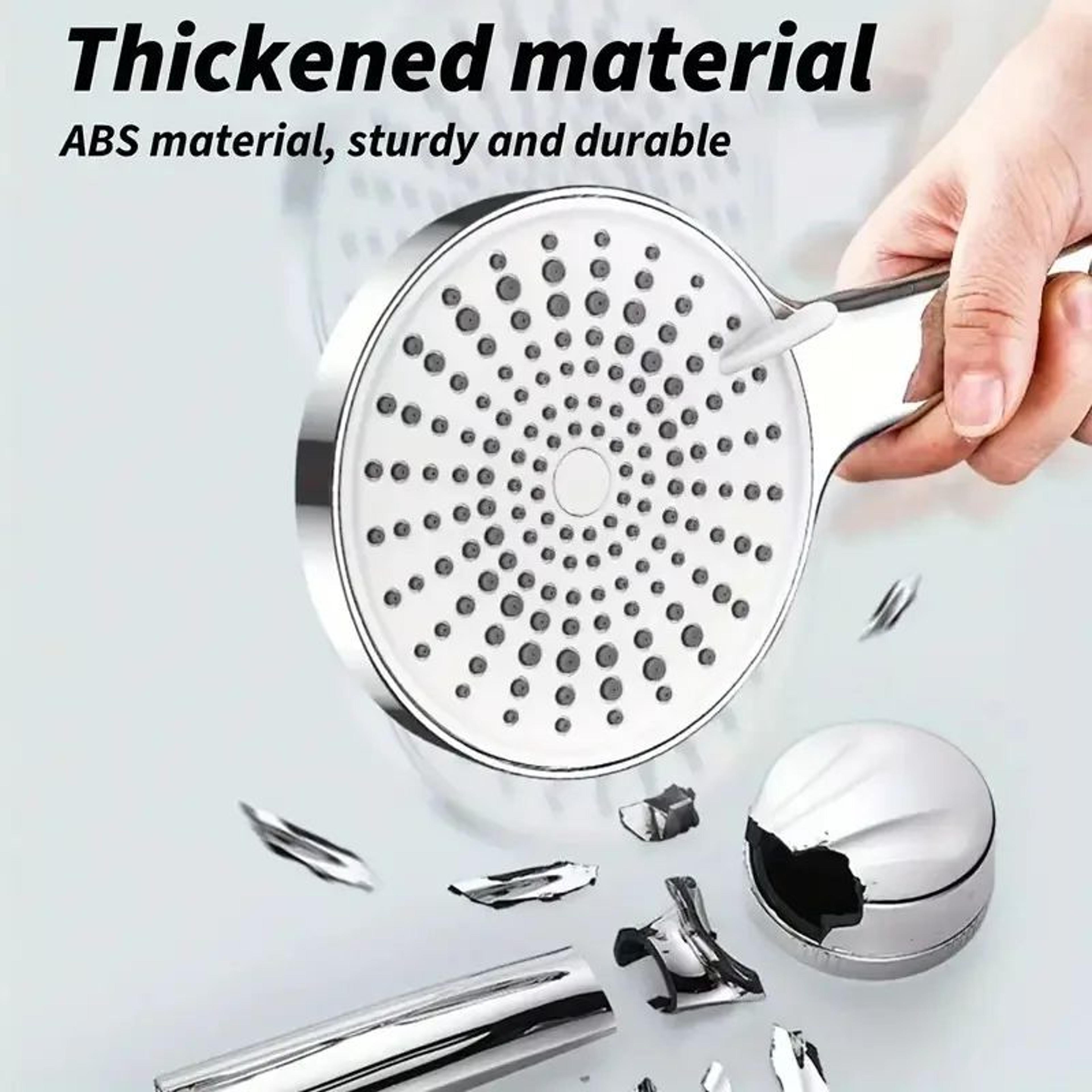 5Mode High Pressure Rain Shower Head With Large Panel 2