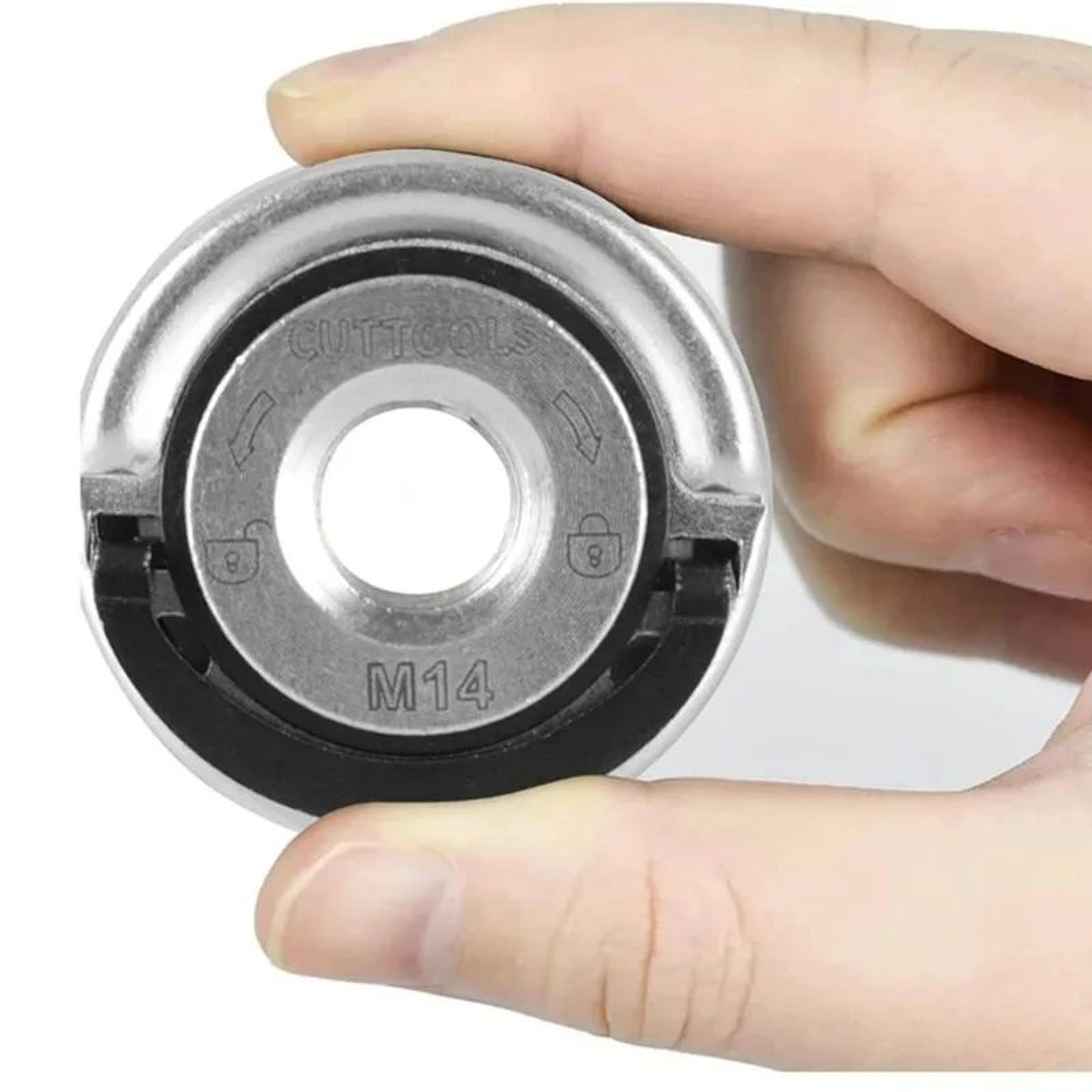 M14 Quick Release Angle Grinder Locking Nut SelfLocking Flange 1