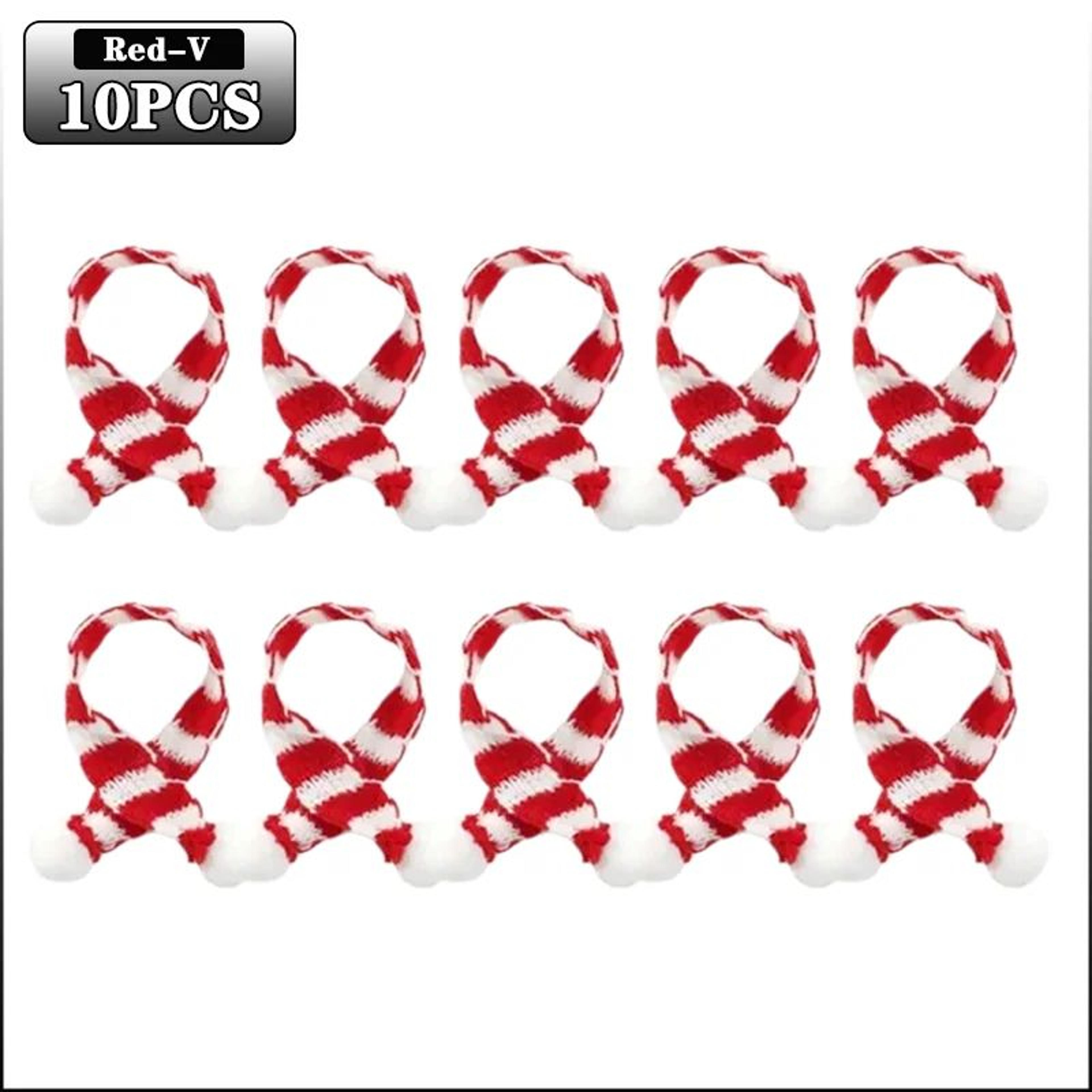 Mini Christmas Knit Hats And Scarves For Crafts And Holiday Decor 20