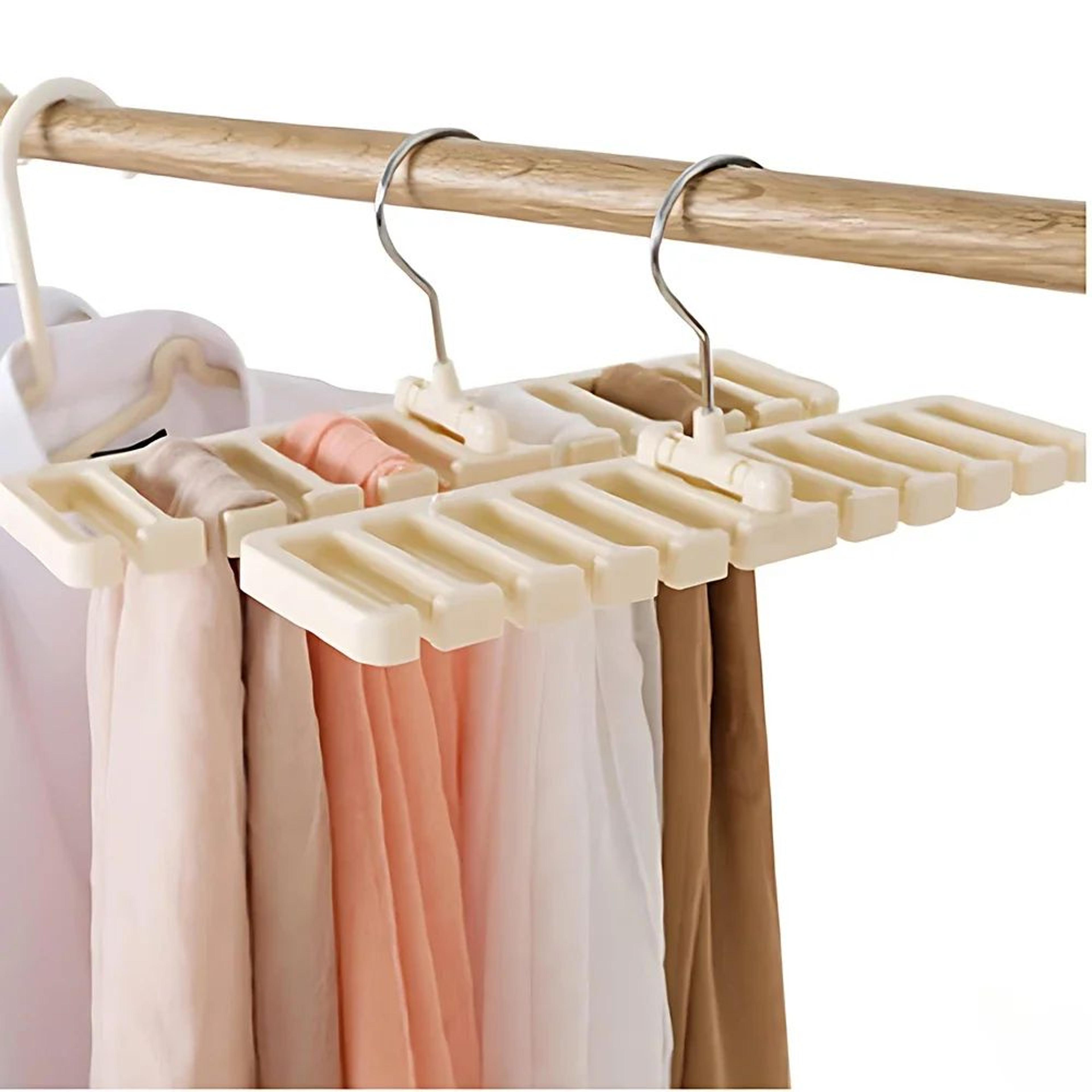 360 Rotating Belt Hanger And Tie Organizer For SpaceSaving Closet Storage 2