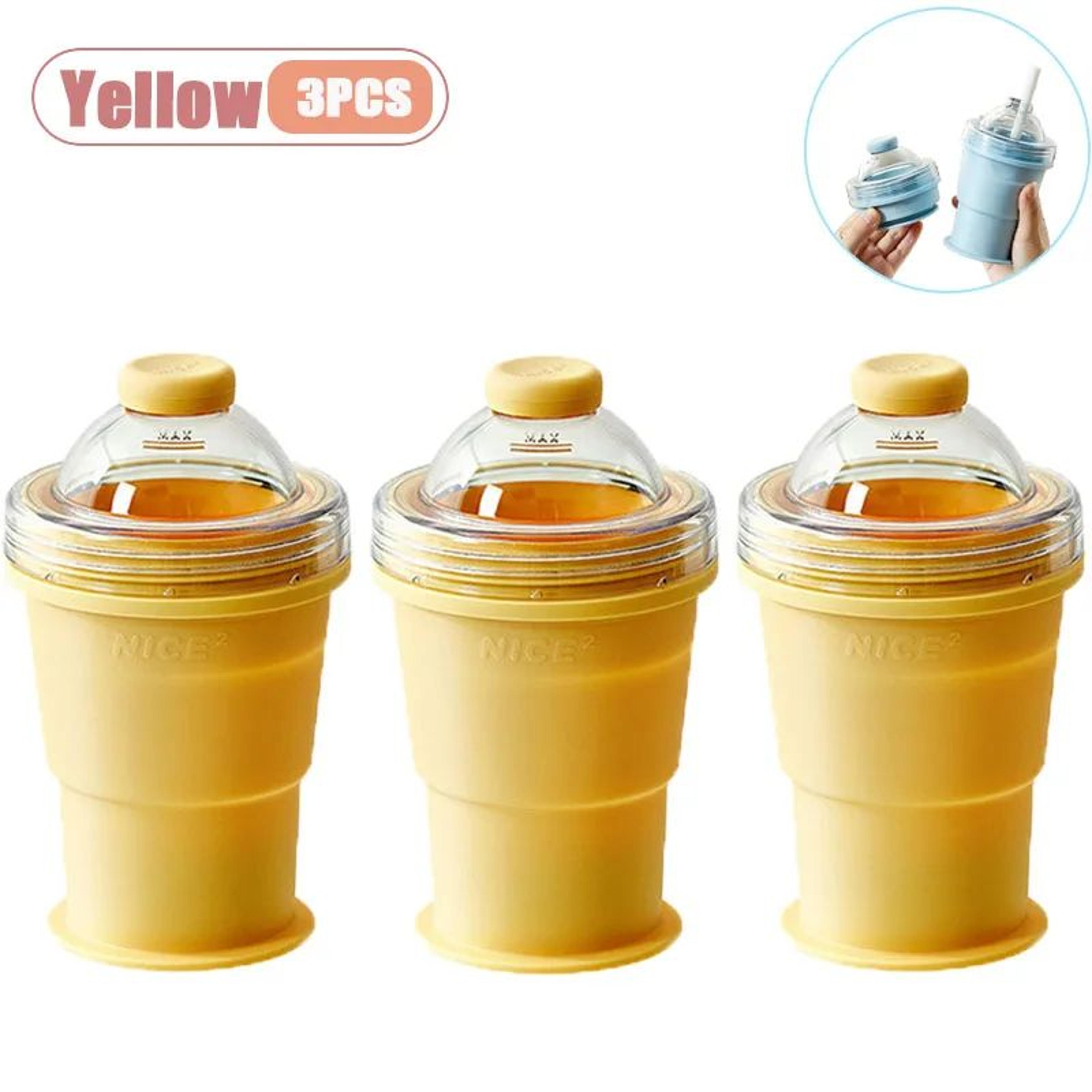 2in1 Foldable Silicone Ice Ball Maker Cup With Large Ice Sphere Mold 7