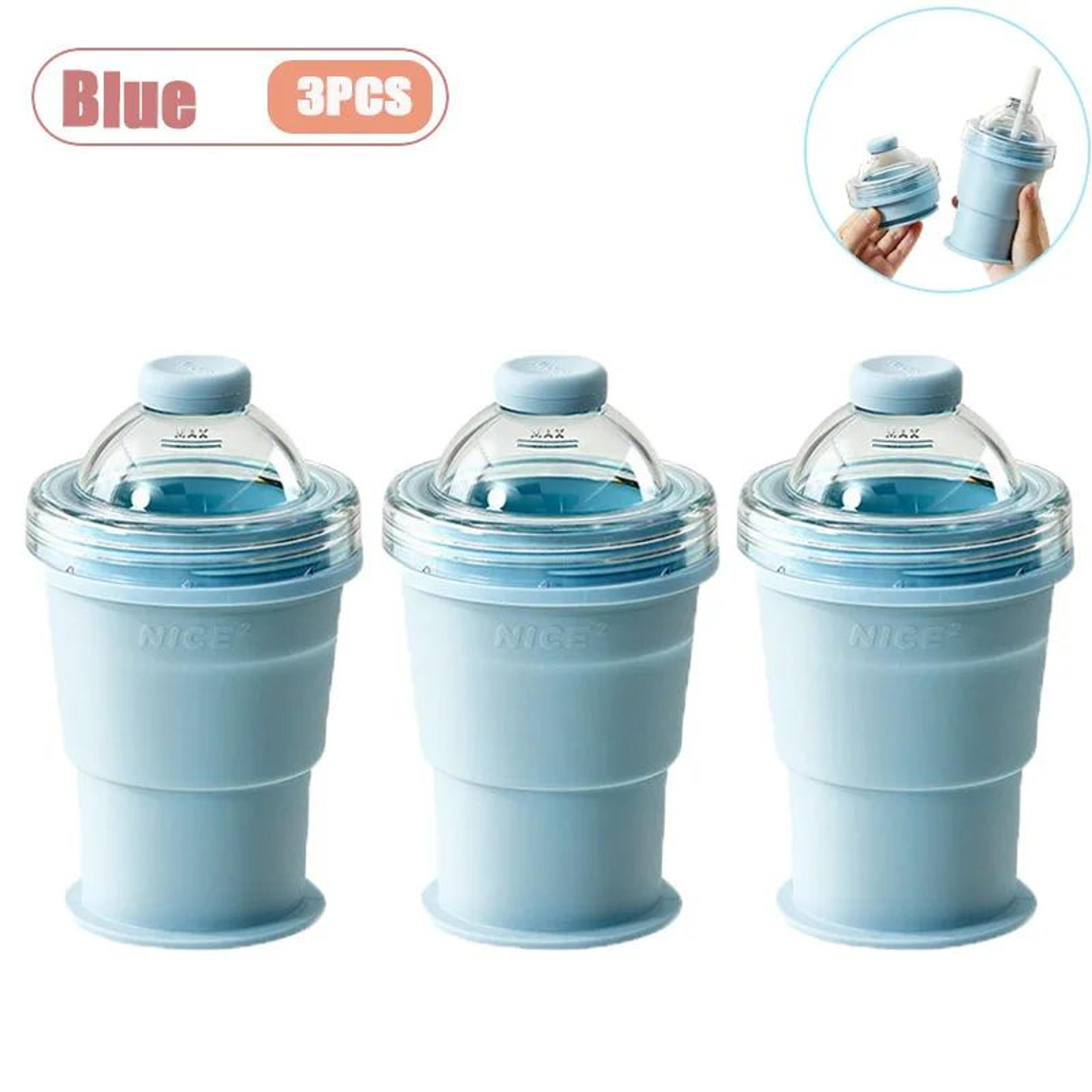 2in1 Foldable Silicone Ice Ball Maker Cup With Large Ice Sphere Mold 11