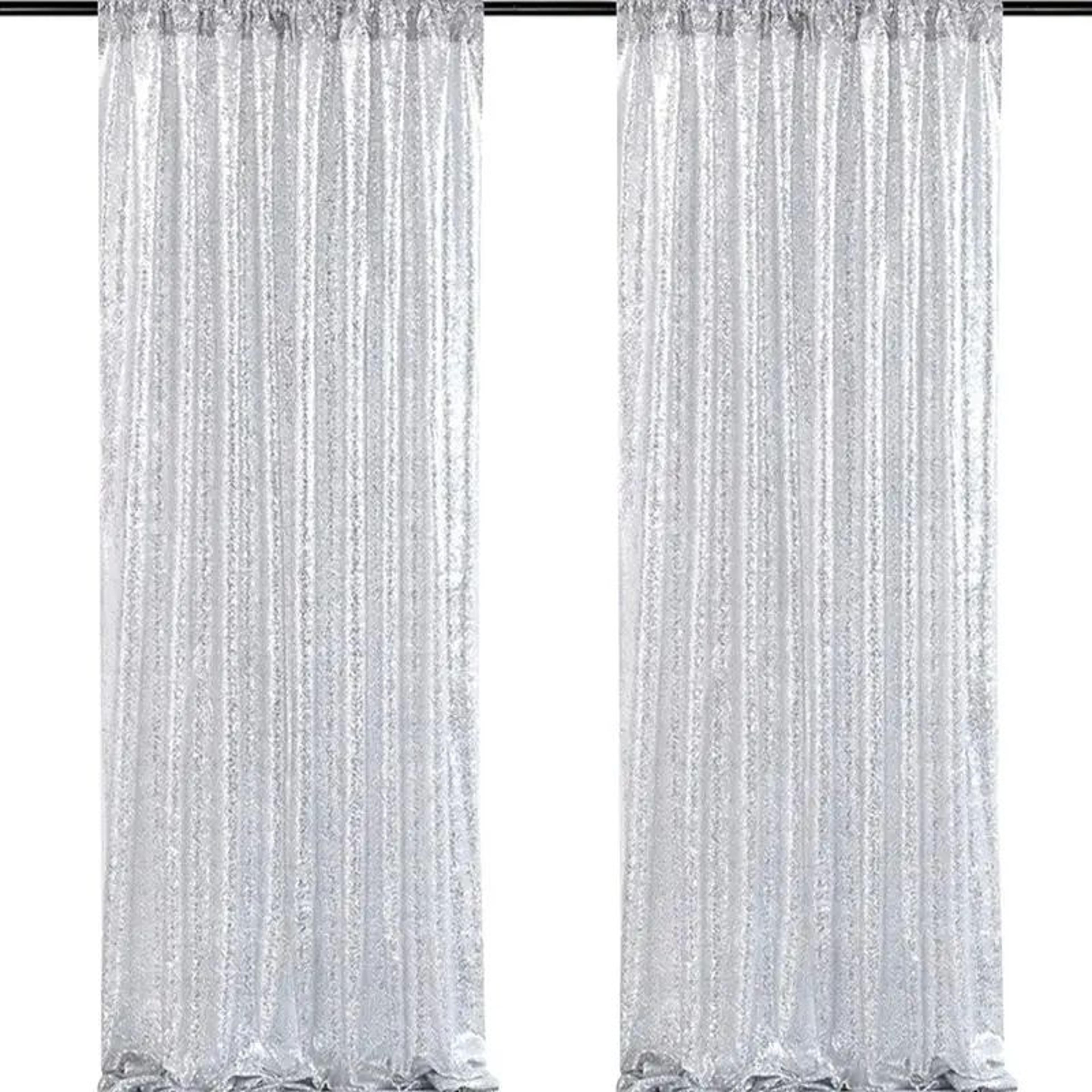 Red Sequin Backdrop Curtain Sparkling Party Photo Background 8