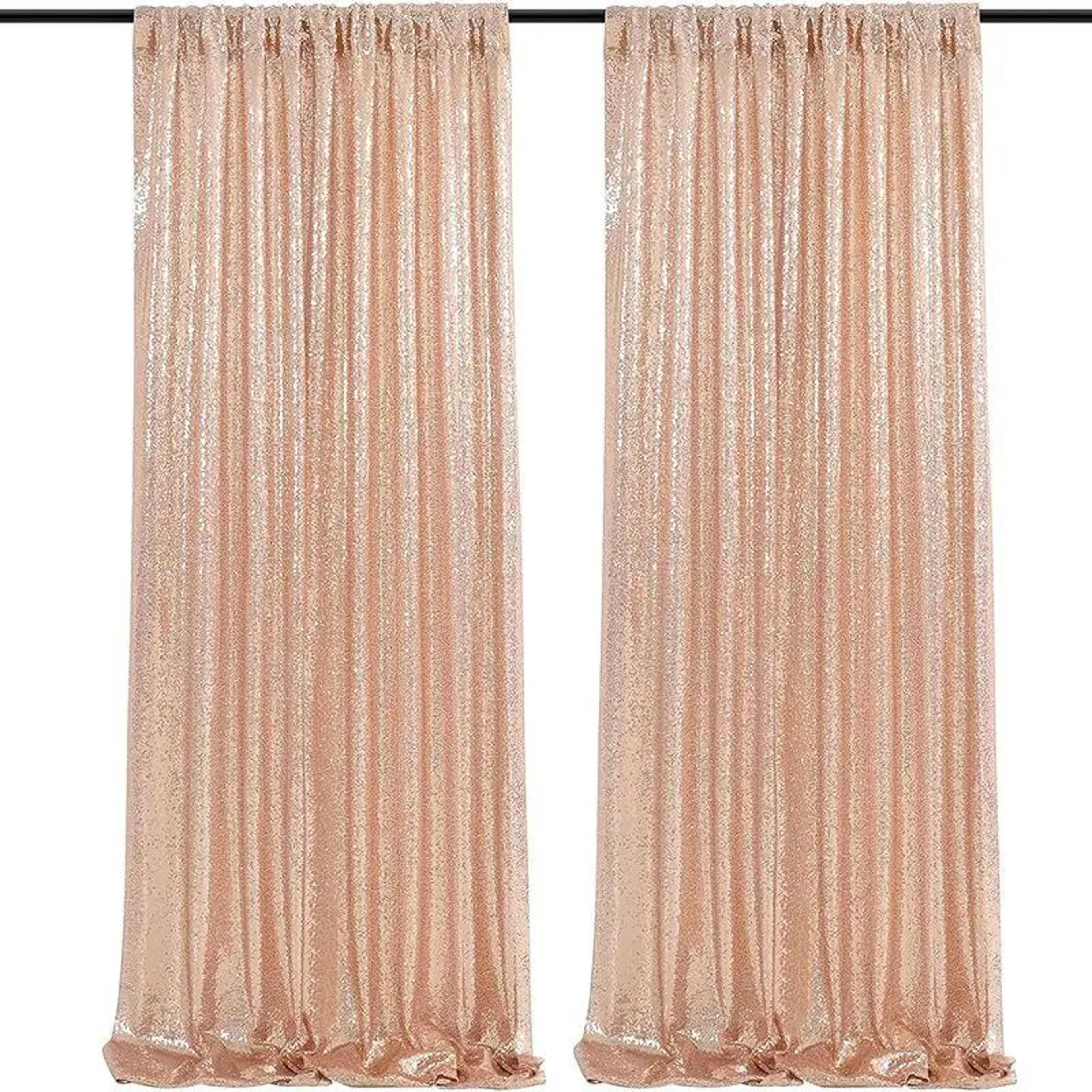 Red Sequin Backdrop Curtain Sparkling Party Photo Background 15