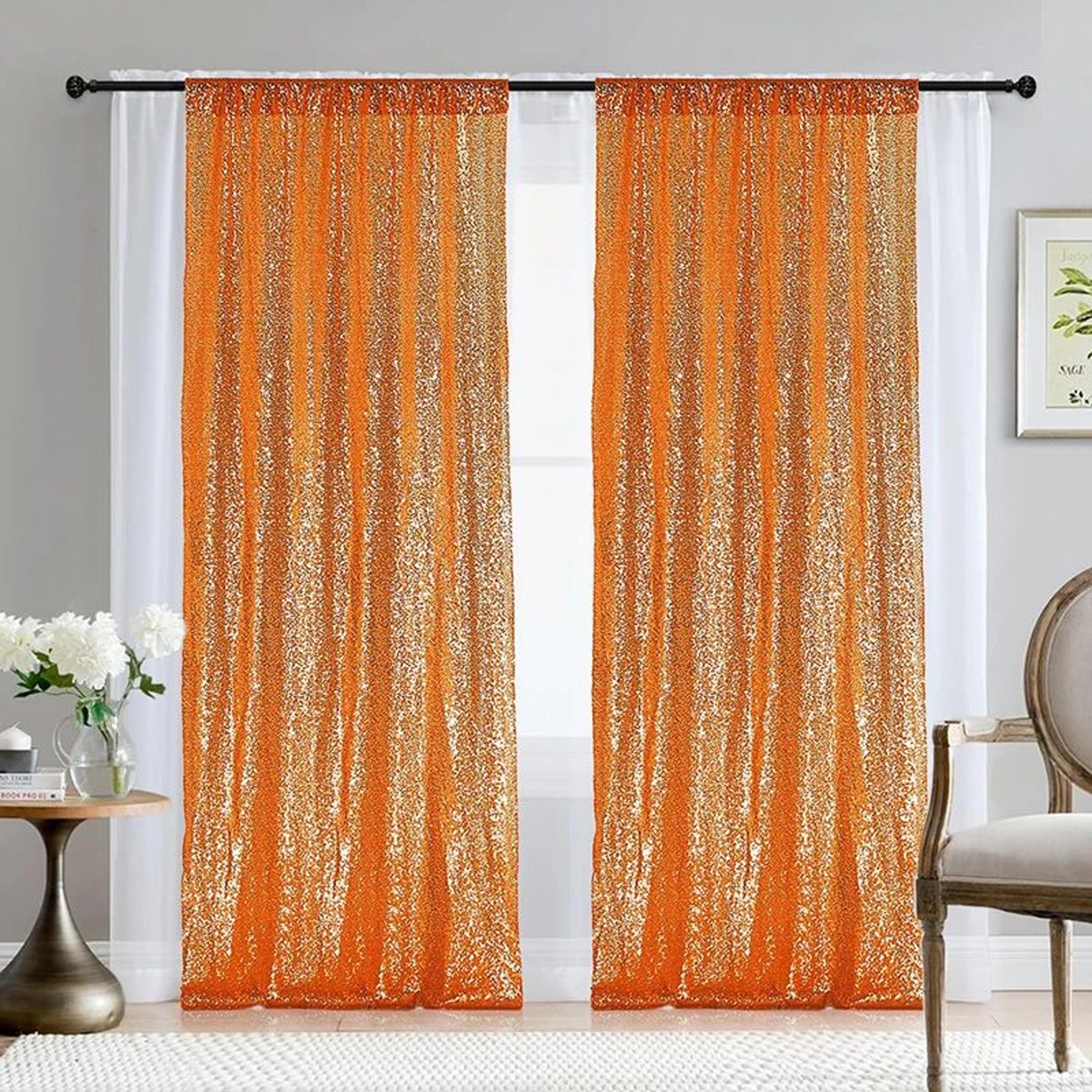 Red Sequin Backdrop Curtain Sparkling Party Photo Background 11