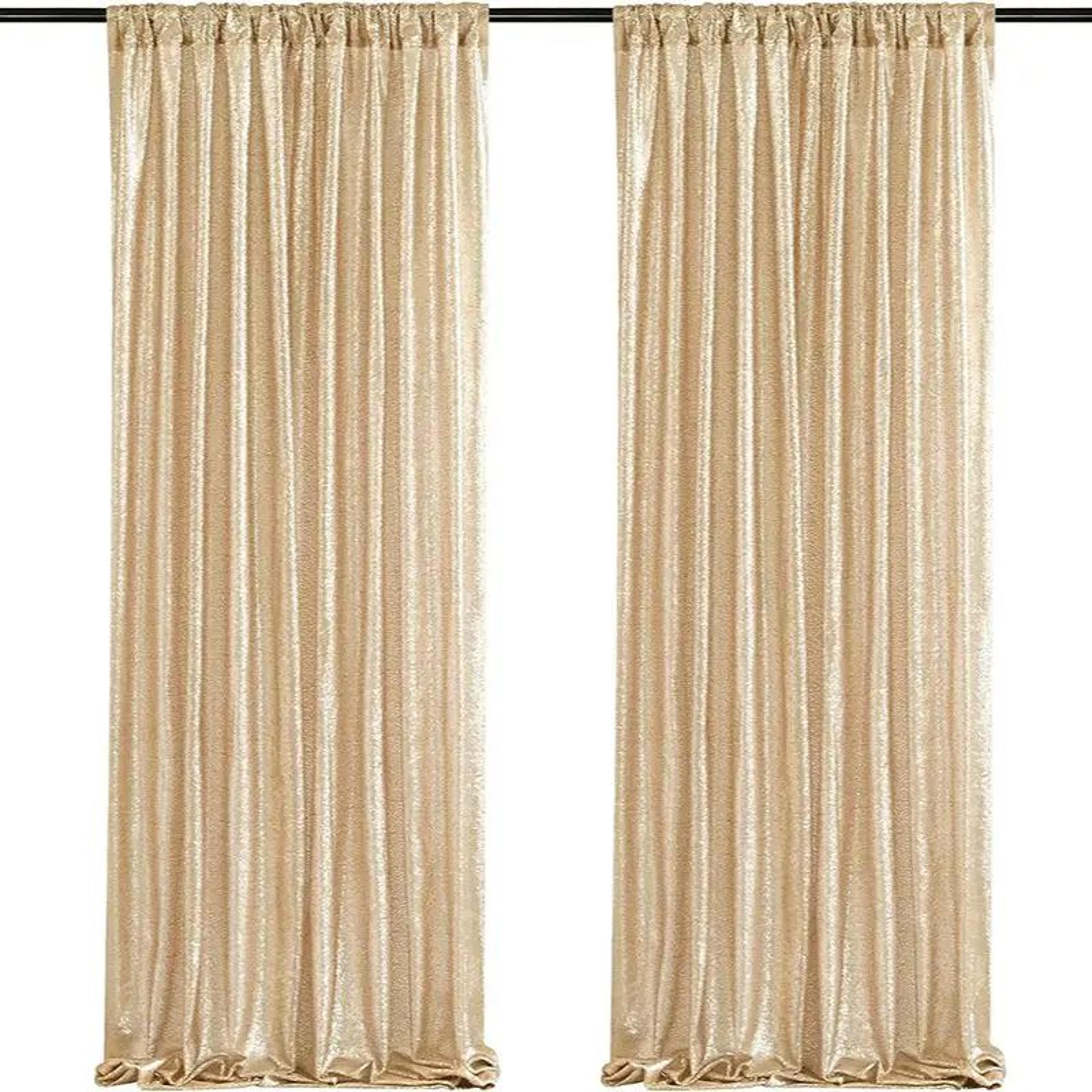 Red Sequin Backdrop Curtain Sparkling Party Photo Background 12