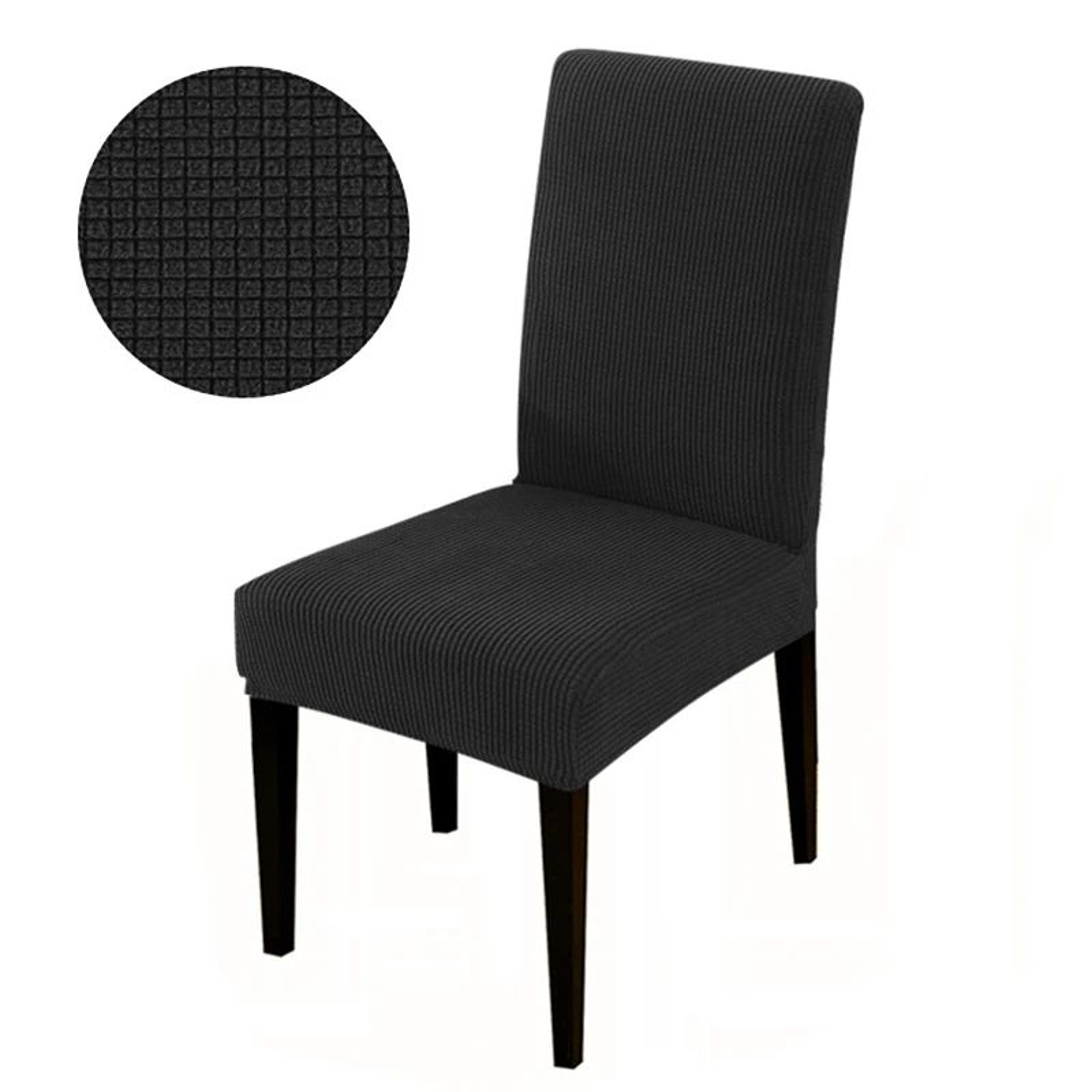 Universal Elastic Stretch Dining Chair Cover With Full Protective Fit 17