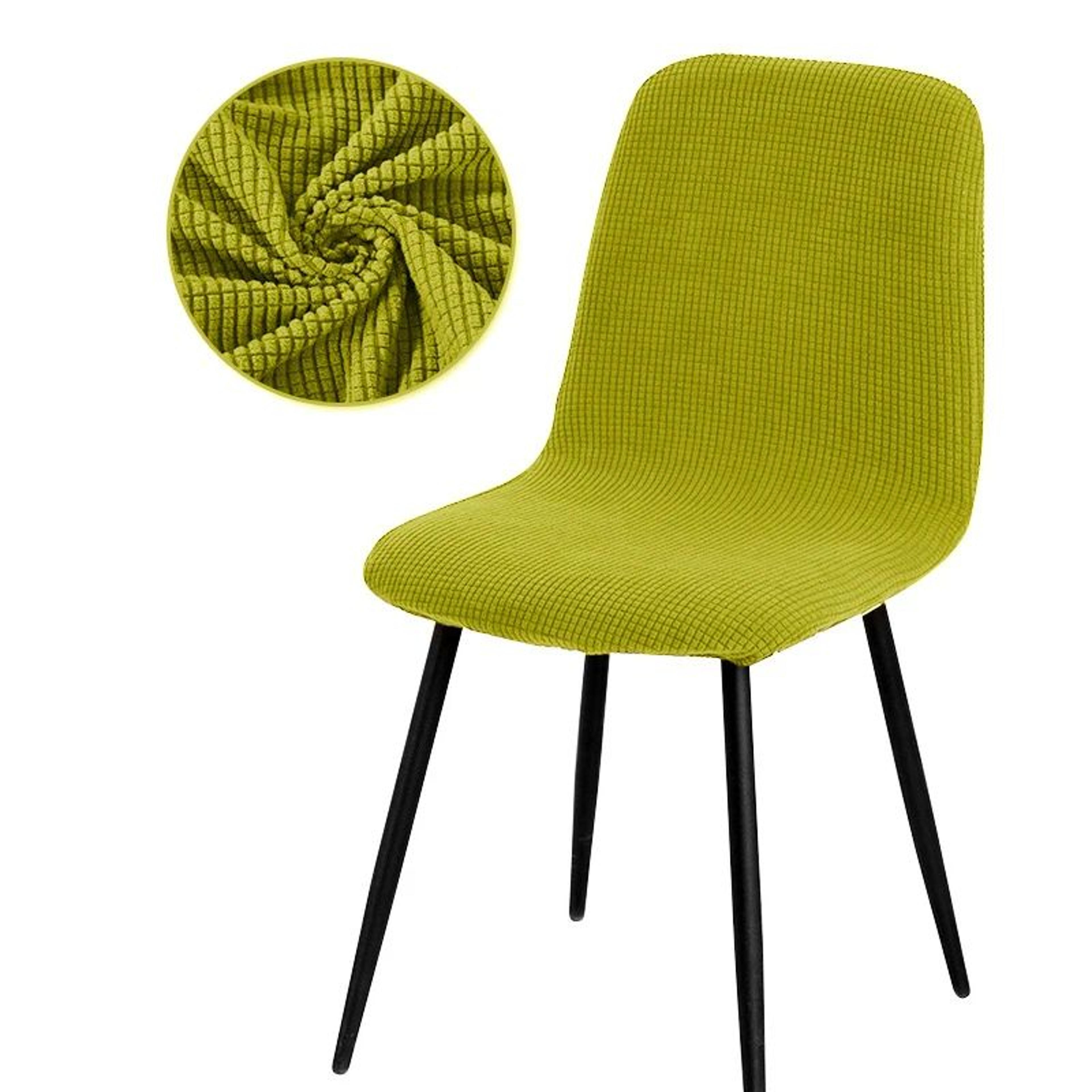 Modern Stretch Short Back Chair Cover For Office Dining And Banquet Chairs 17