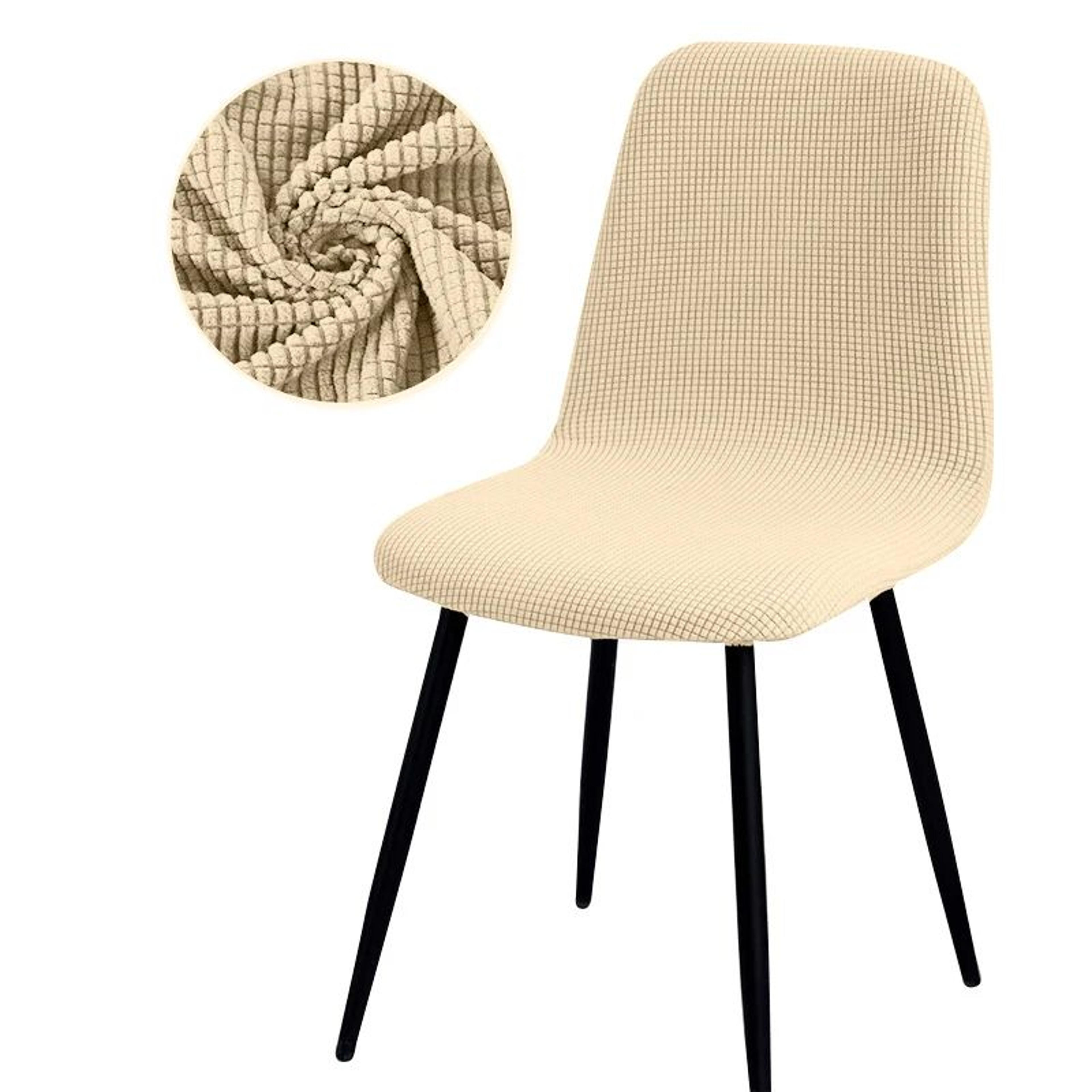 Modern Stretch Short Back Chair Cover For Office Dining And Banquet Chairs 23