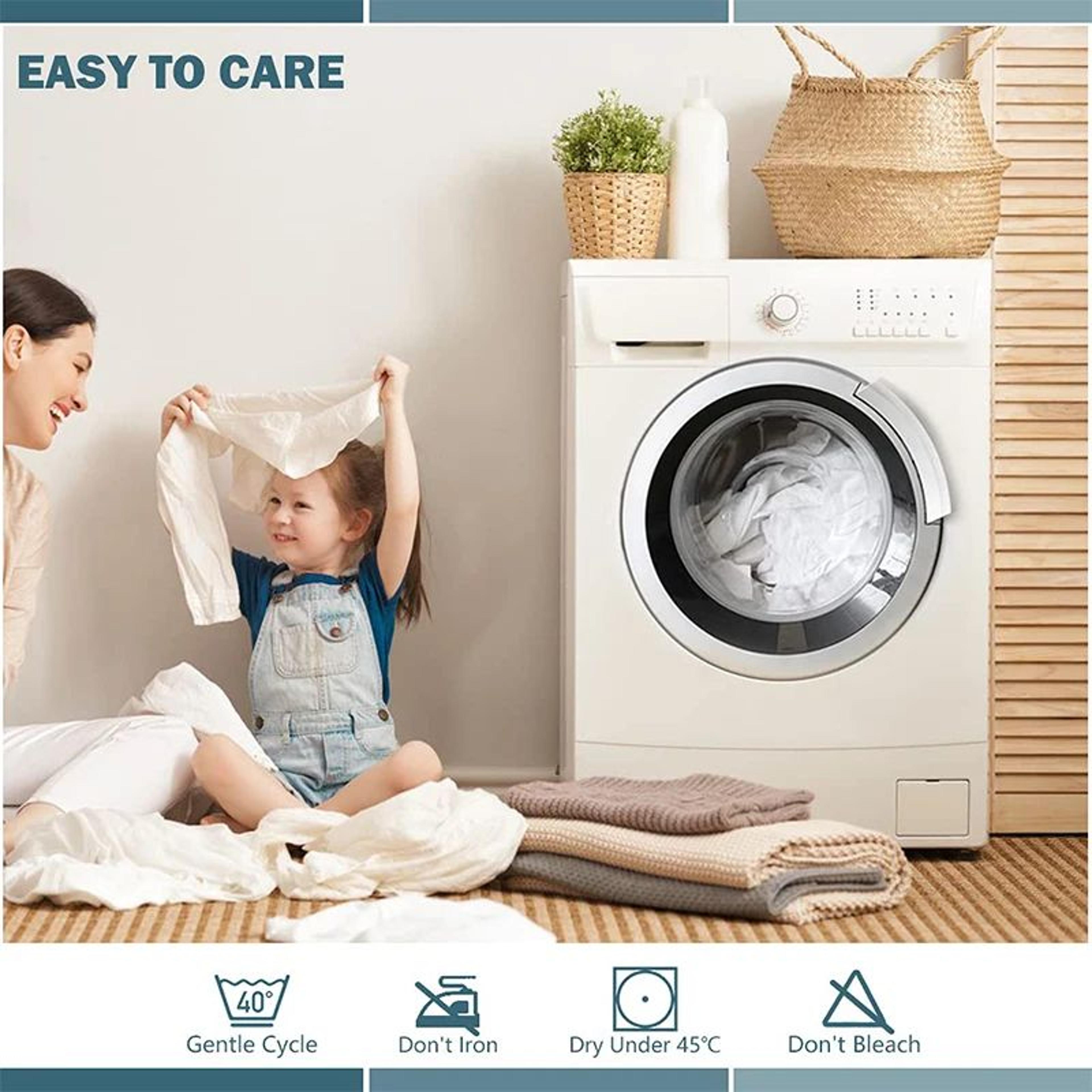 Waterproof Fitted Mattress Protector Soft Breathable Washable Bed Cover 5