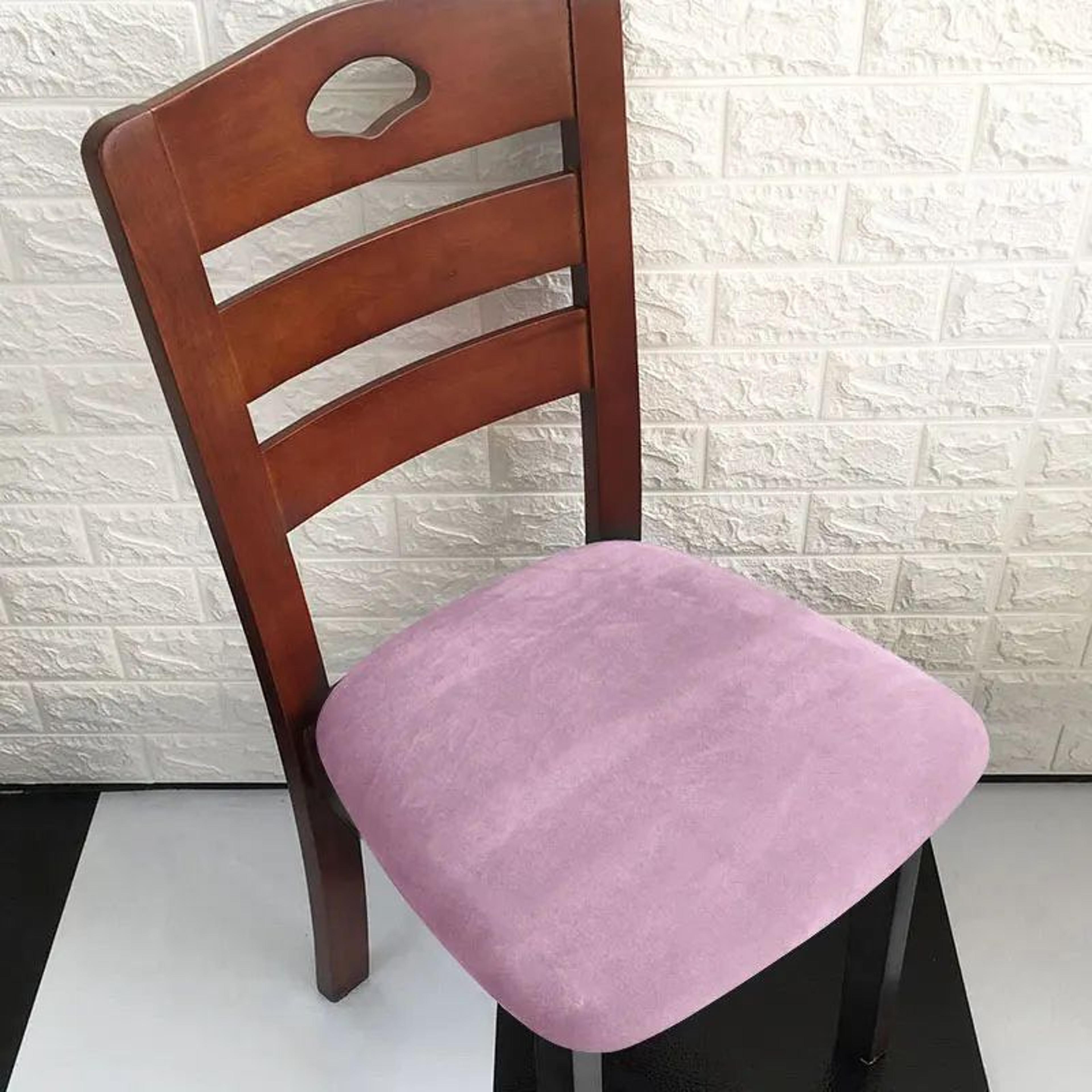 Velvet Stretch Chair Seat Cover NonSlip Elastic Furniture Protector 6