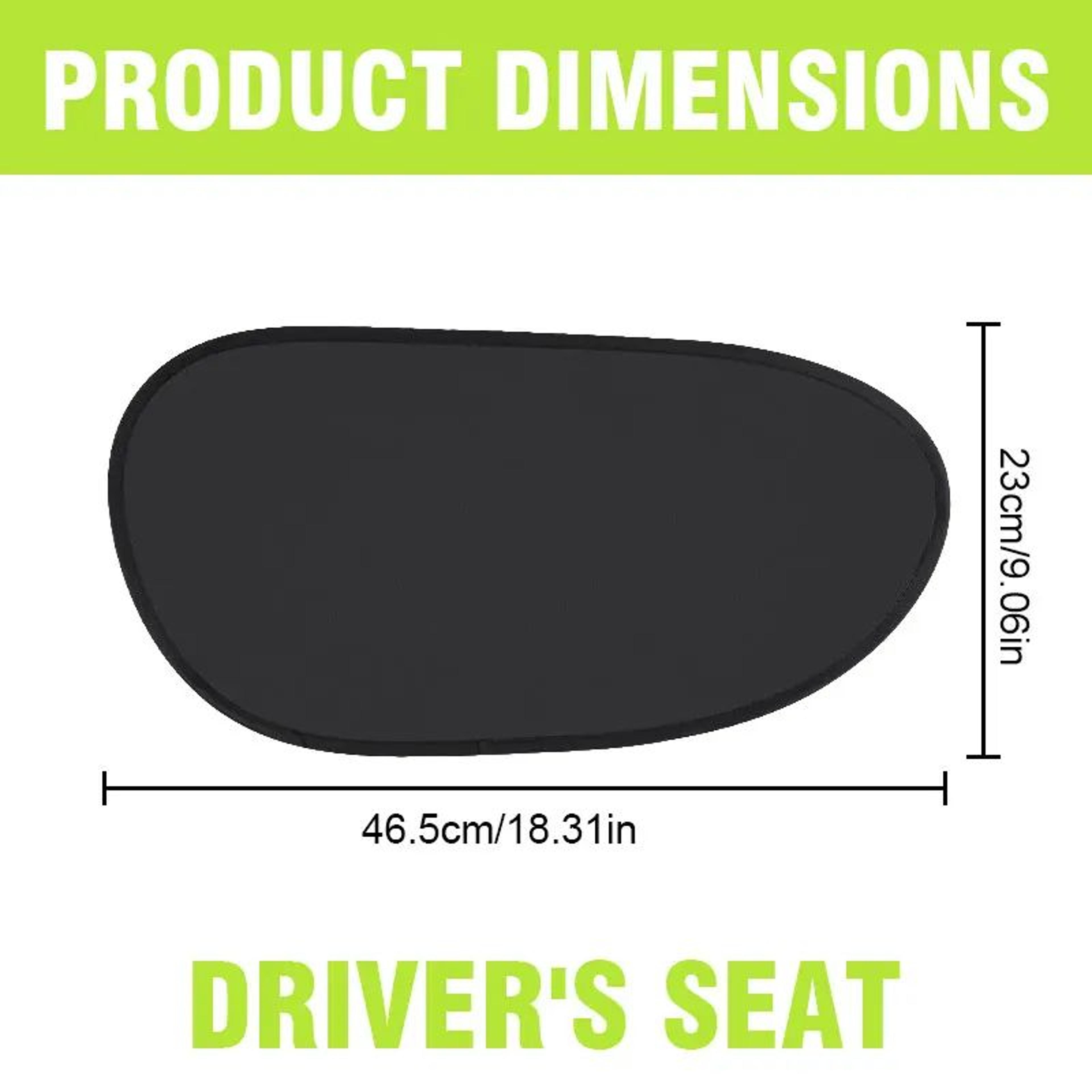 Electrostatic Car Window Sun Shade UV Protection Cover 6