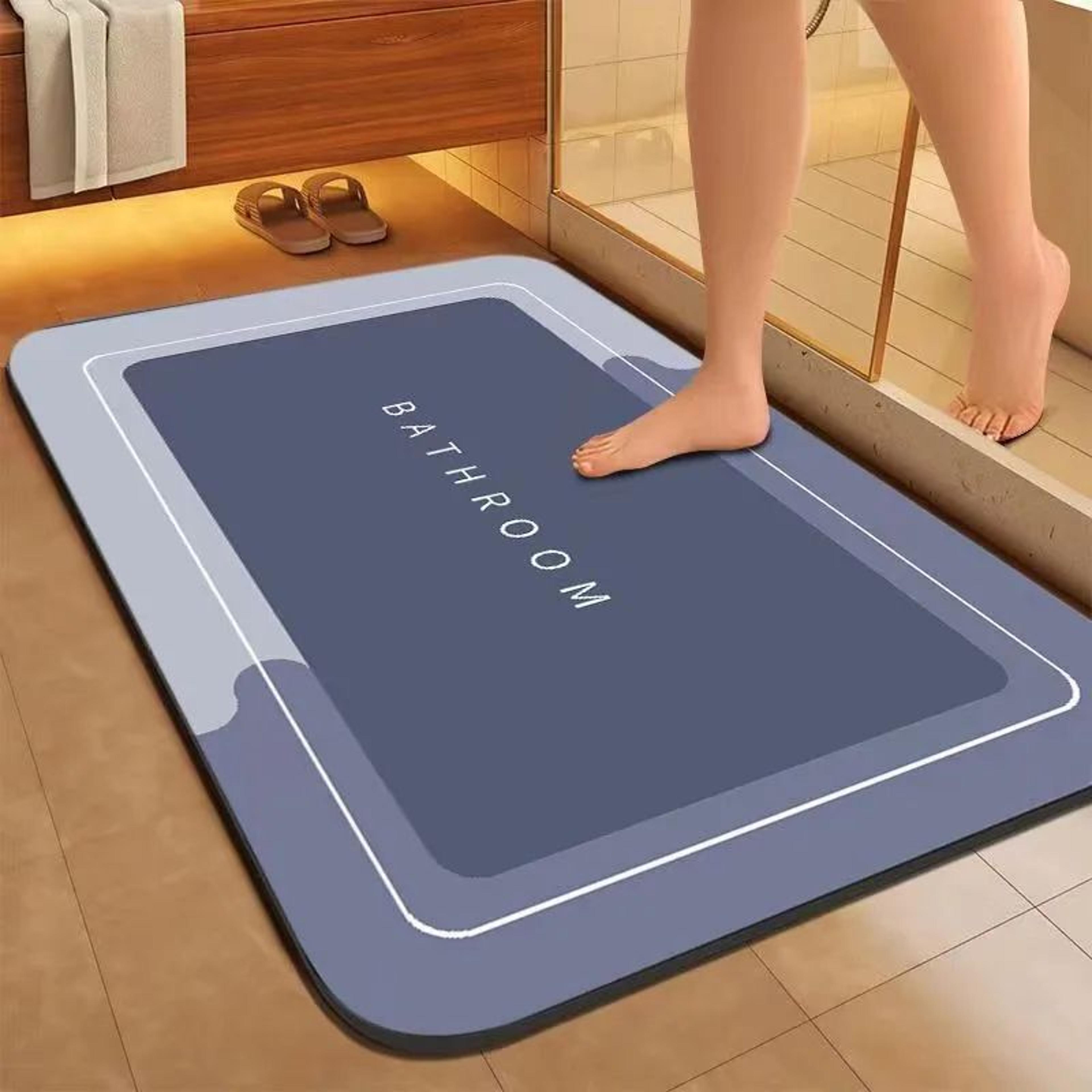 Soft Diatomite Quick Dry Non Slip Bath Mat 5