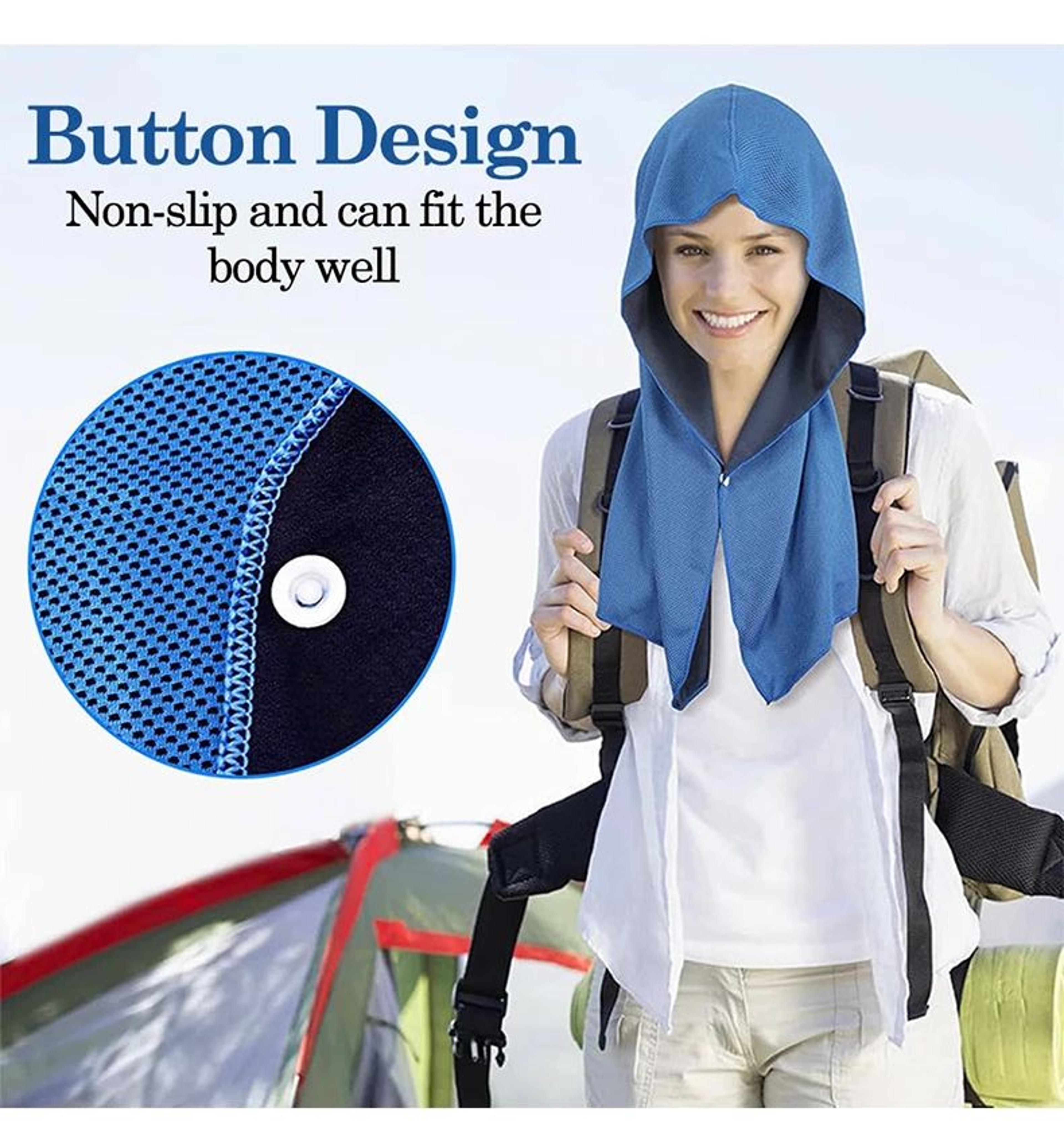 Instant Cooling Hoodie Towel For Sports Gym And Outdoor Activities 1