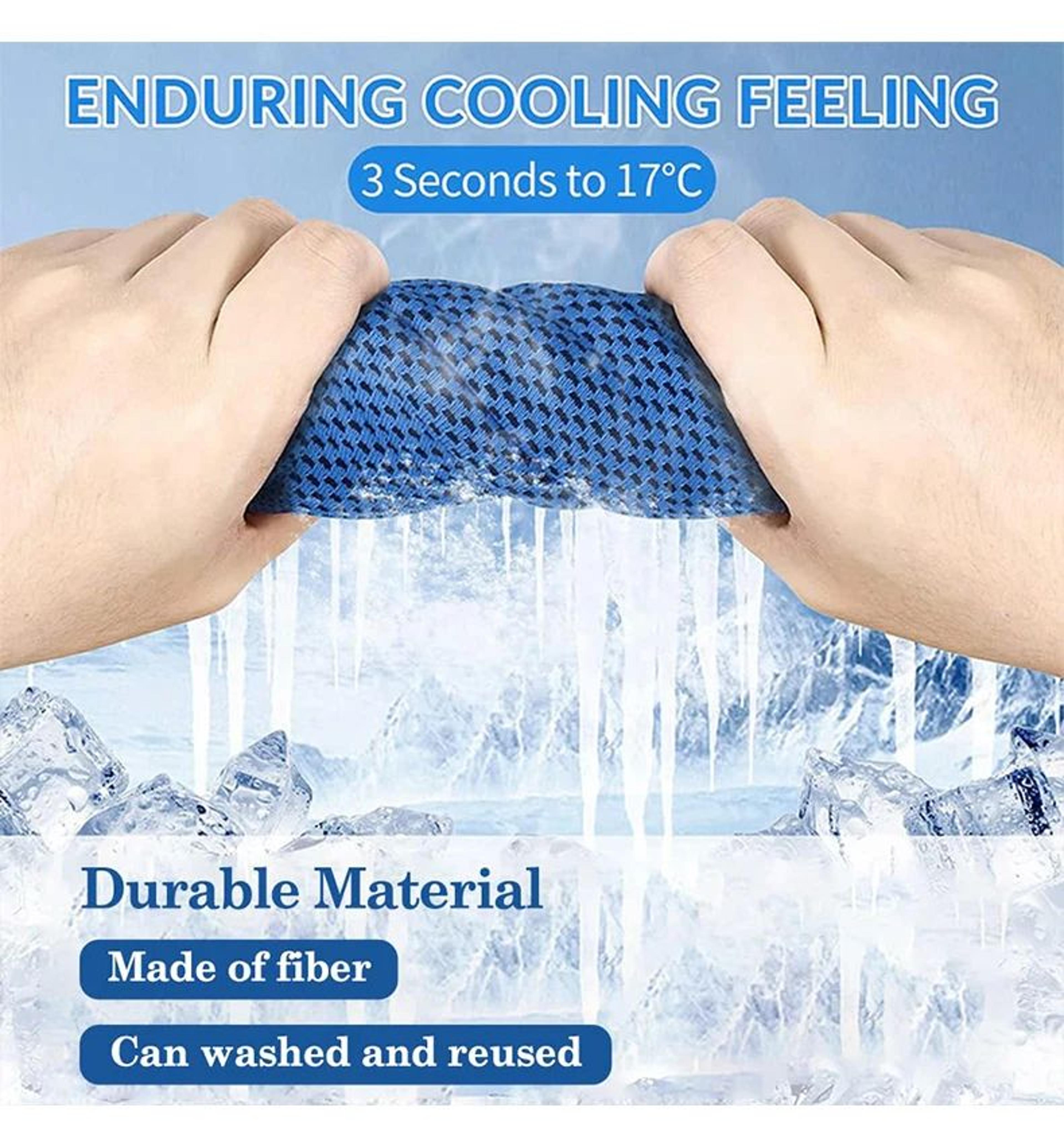 Instant Cooling Hoodie Towel For Sports Gym And Outdoor Activities 3