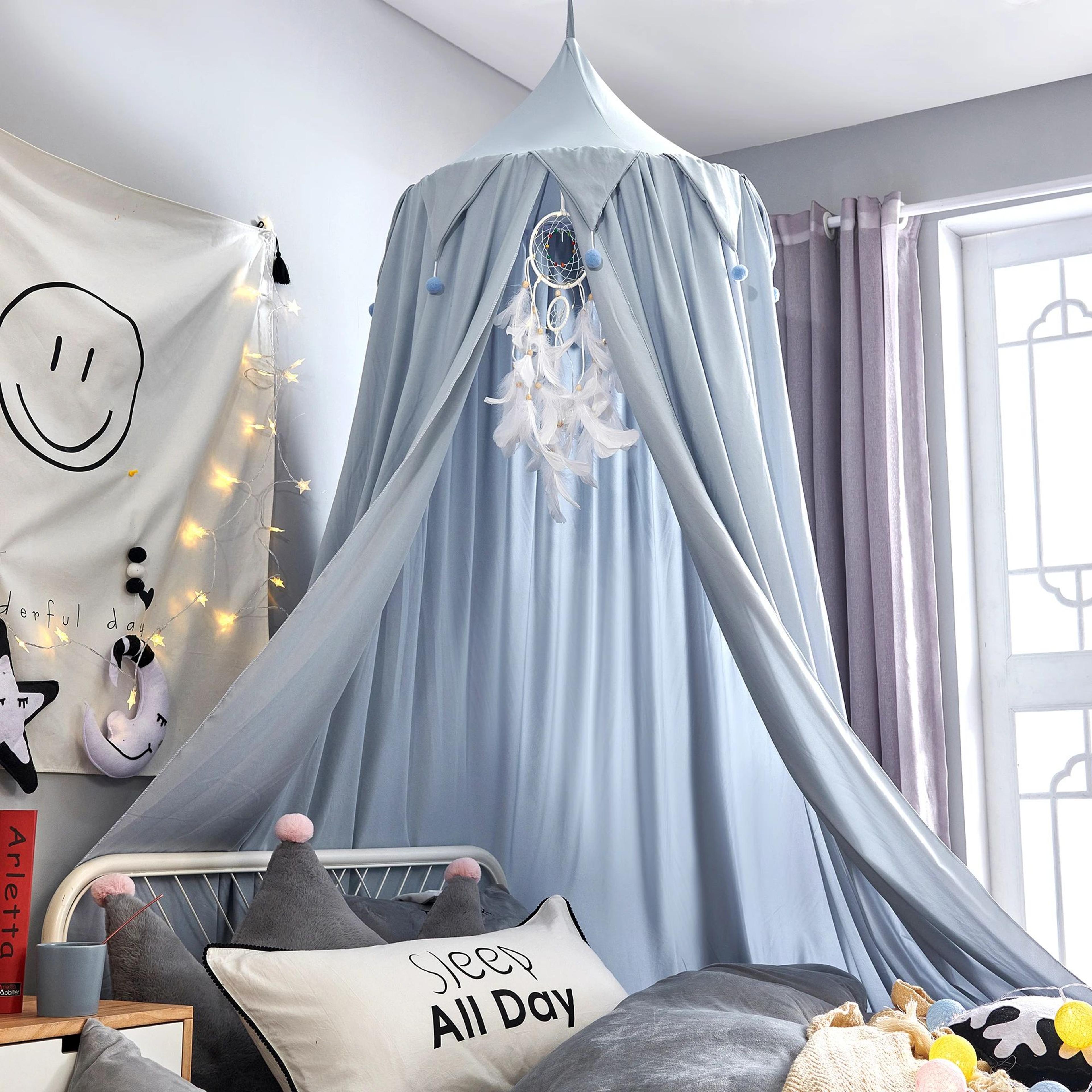 Battilo Round Dome Kids Bed Canopy Mosquito Net And Reading Noo 7