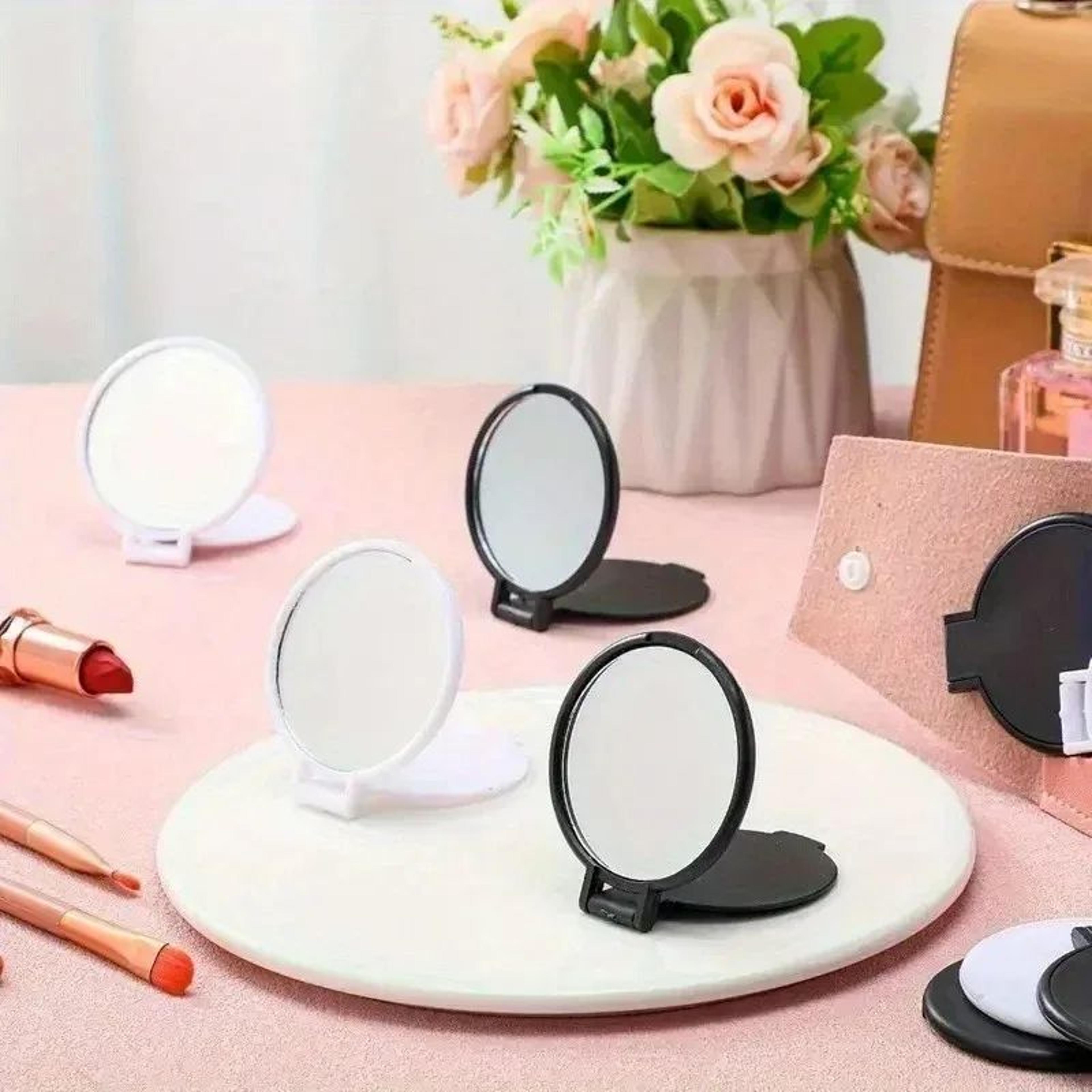25PCS Mini Foldable Makeup Mirror Set Portable Travel Pocket Mirrors 4