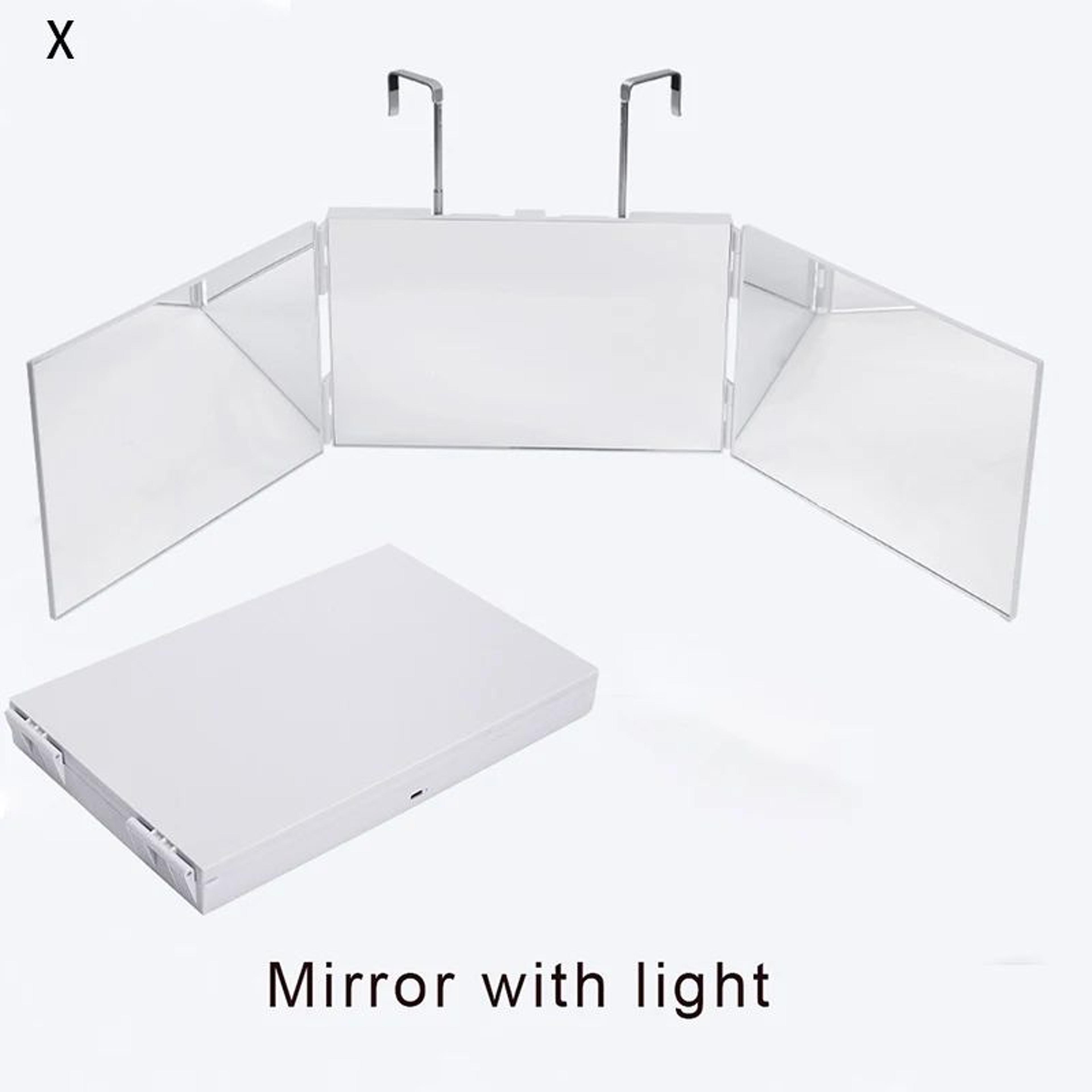 LED 3Way Self Haircut Mirror With Adjustable Hanging Hook 8