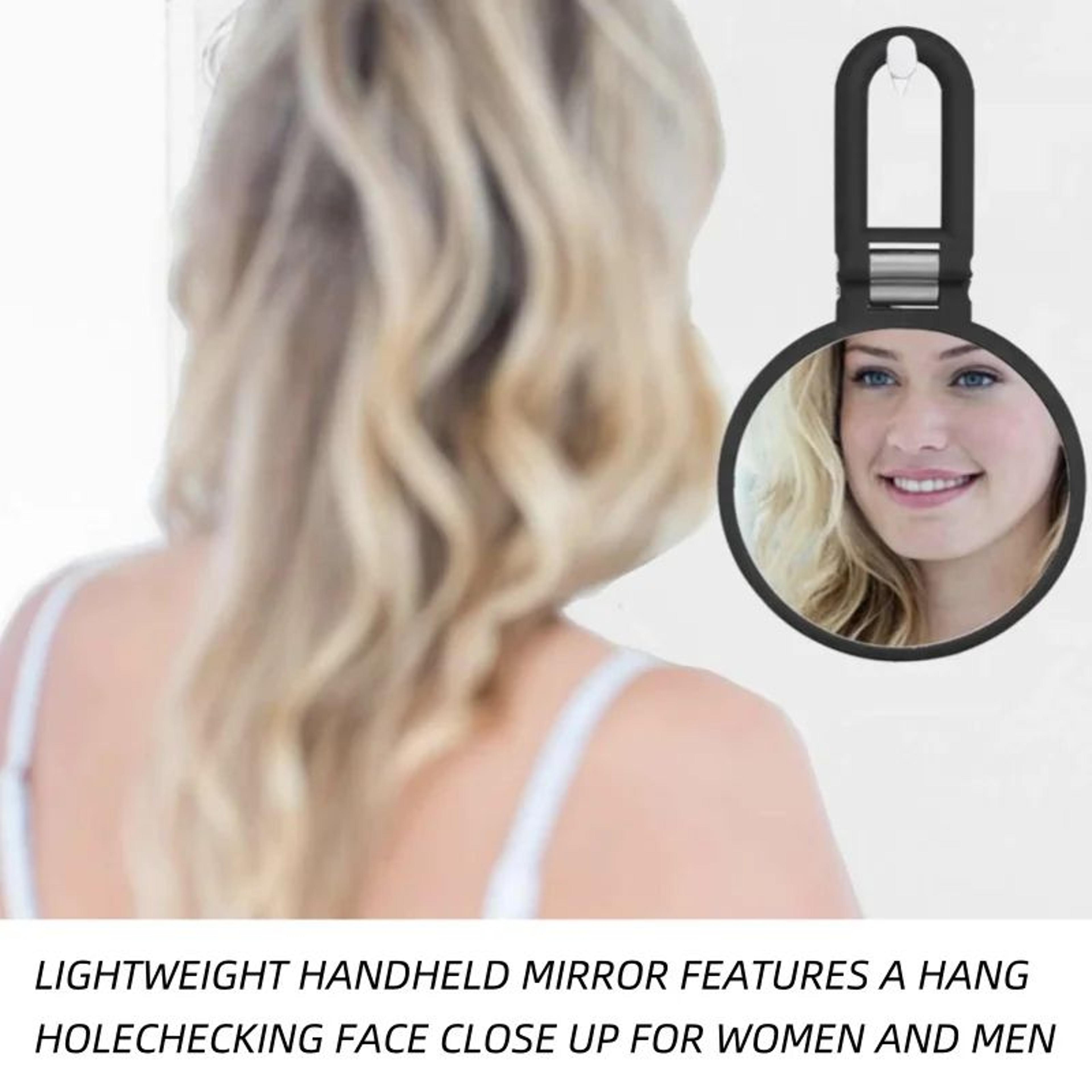 15X DoubleSided Magnifying Handheld Mirror With Folding Adjustable Stand 3