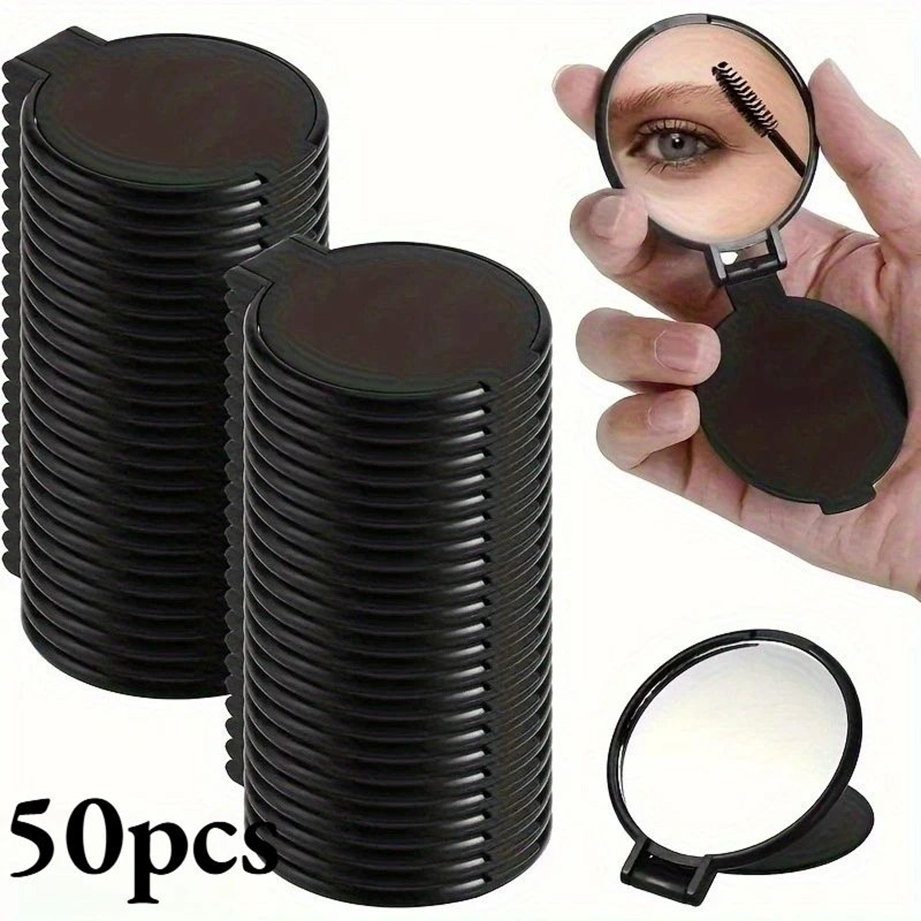 50PCS Mini Folding Pocket Makeup Mirrors For Travel And Everyday TouchUps 6