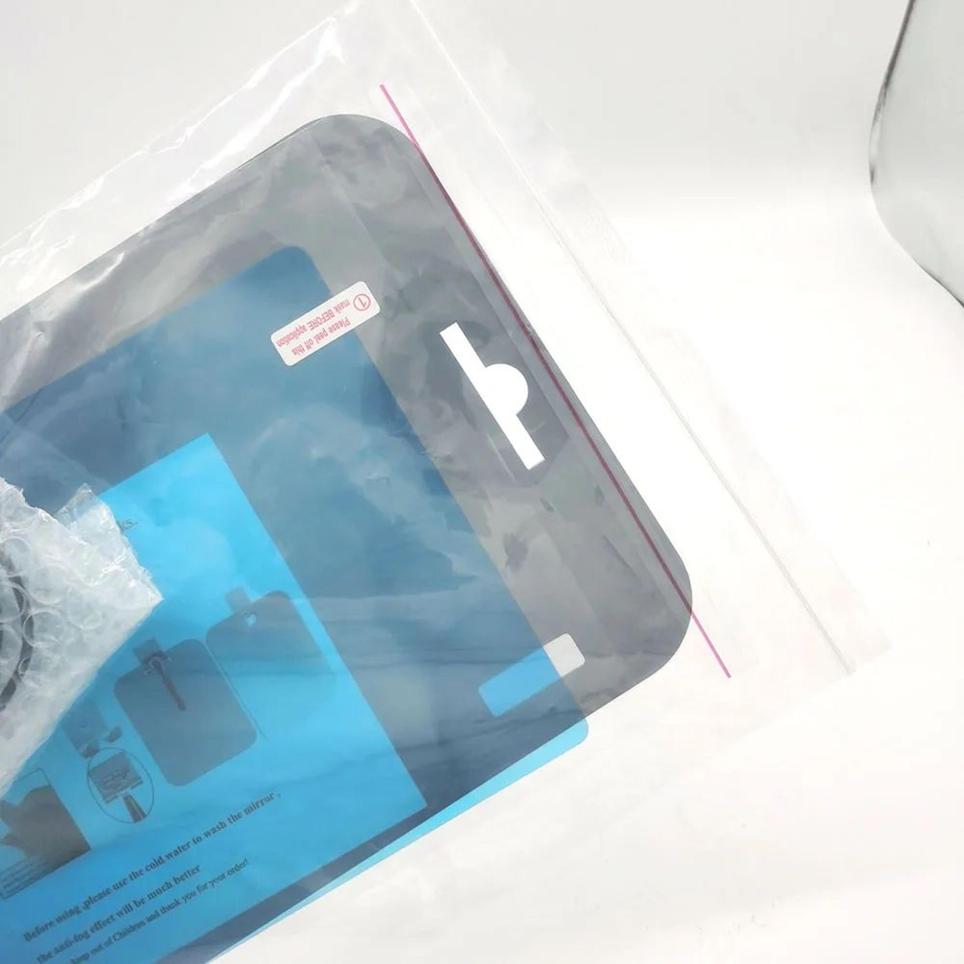 25cm Acrylic Fogless Shower Mirror For Shaving And Grooming 3