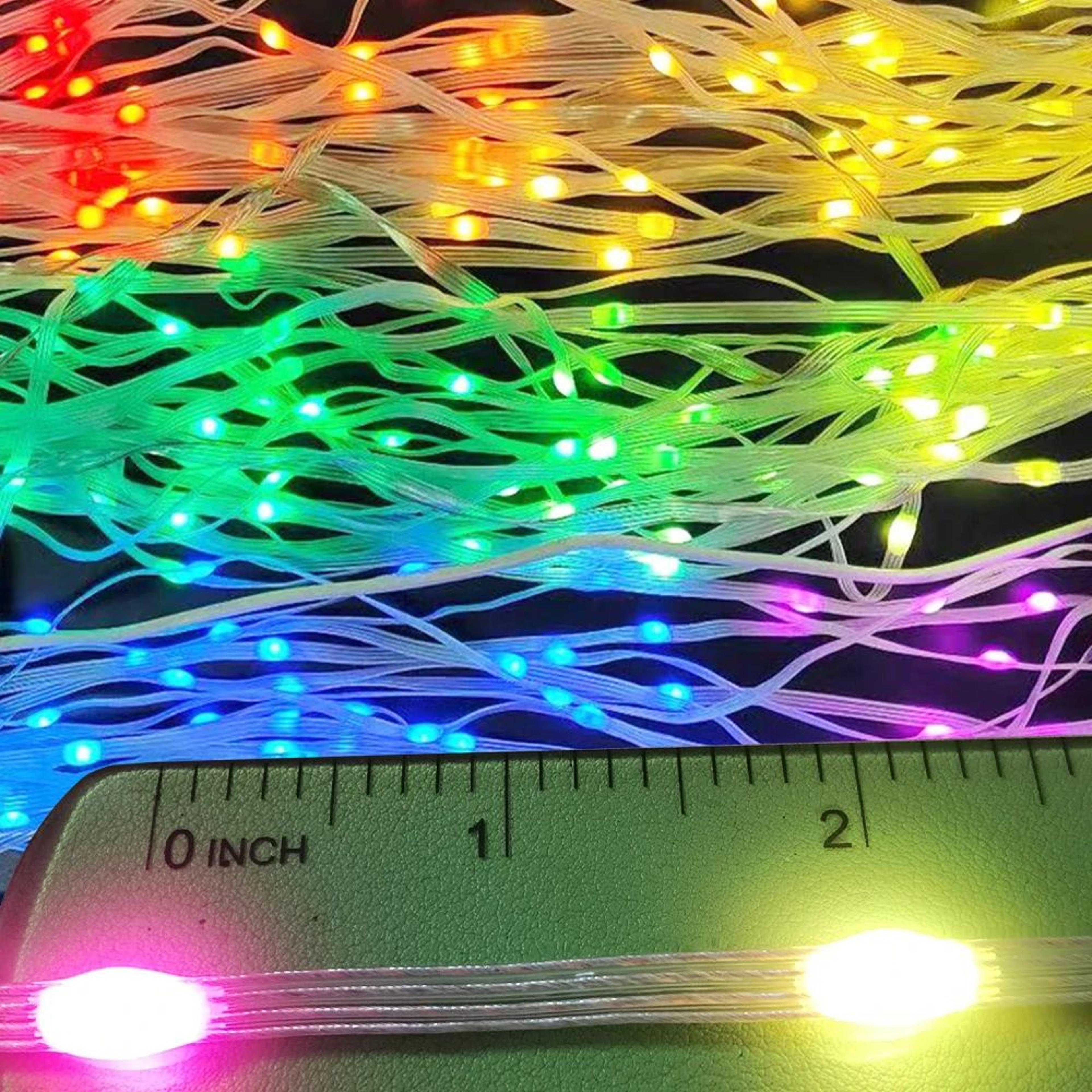 20m 400 led rgbic smart string lights with app control and music sync