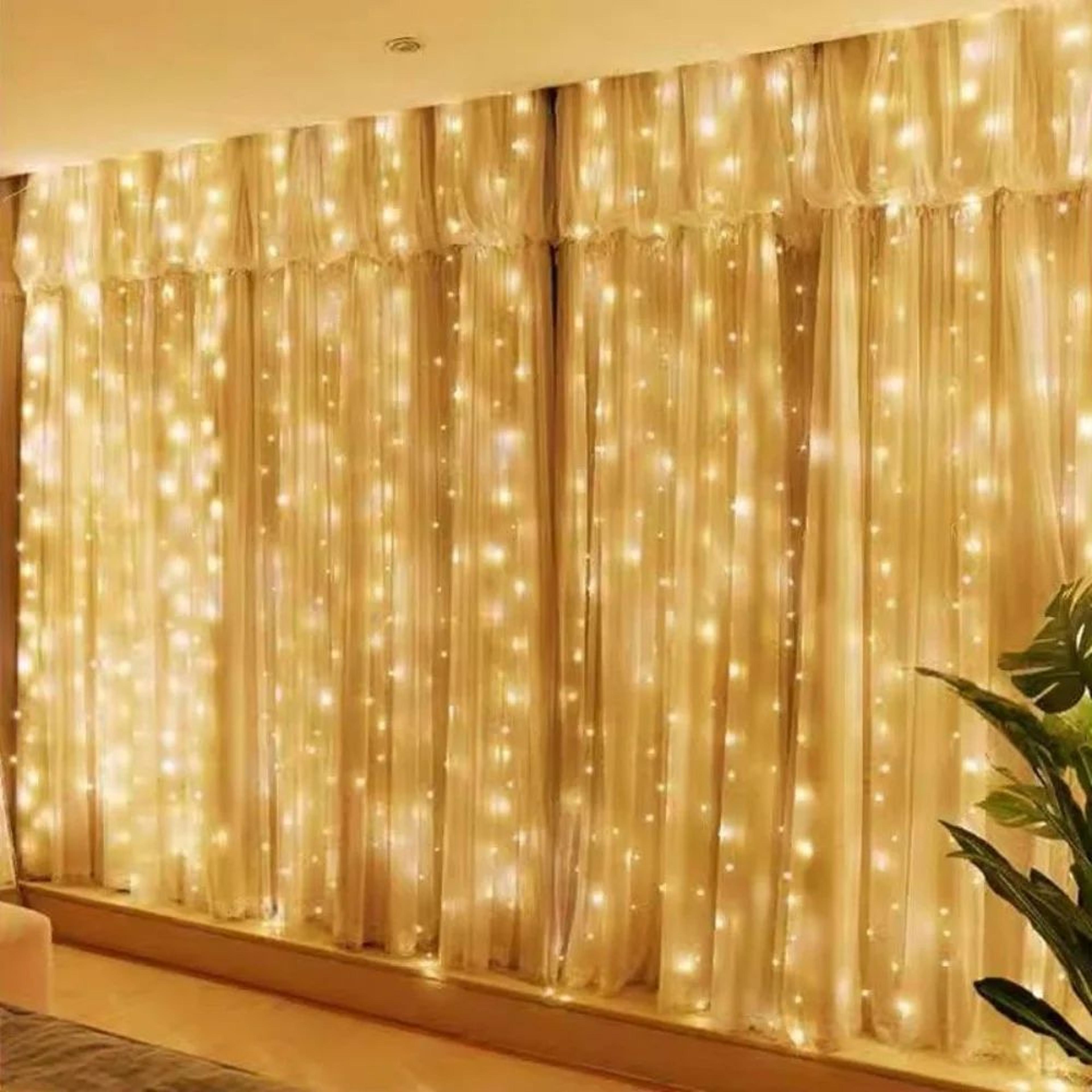 USB LED Curtain Fairy Lights With Remote Control  8 Modes For Bedroom And Events 8
