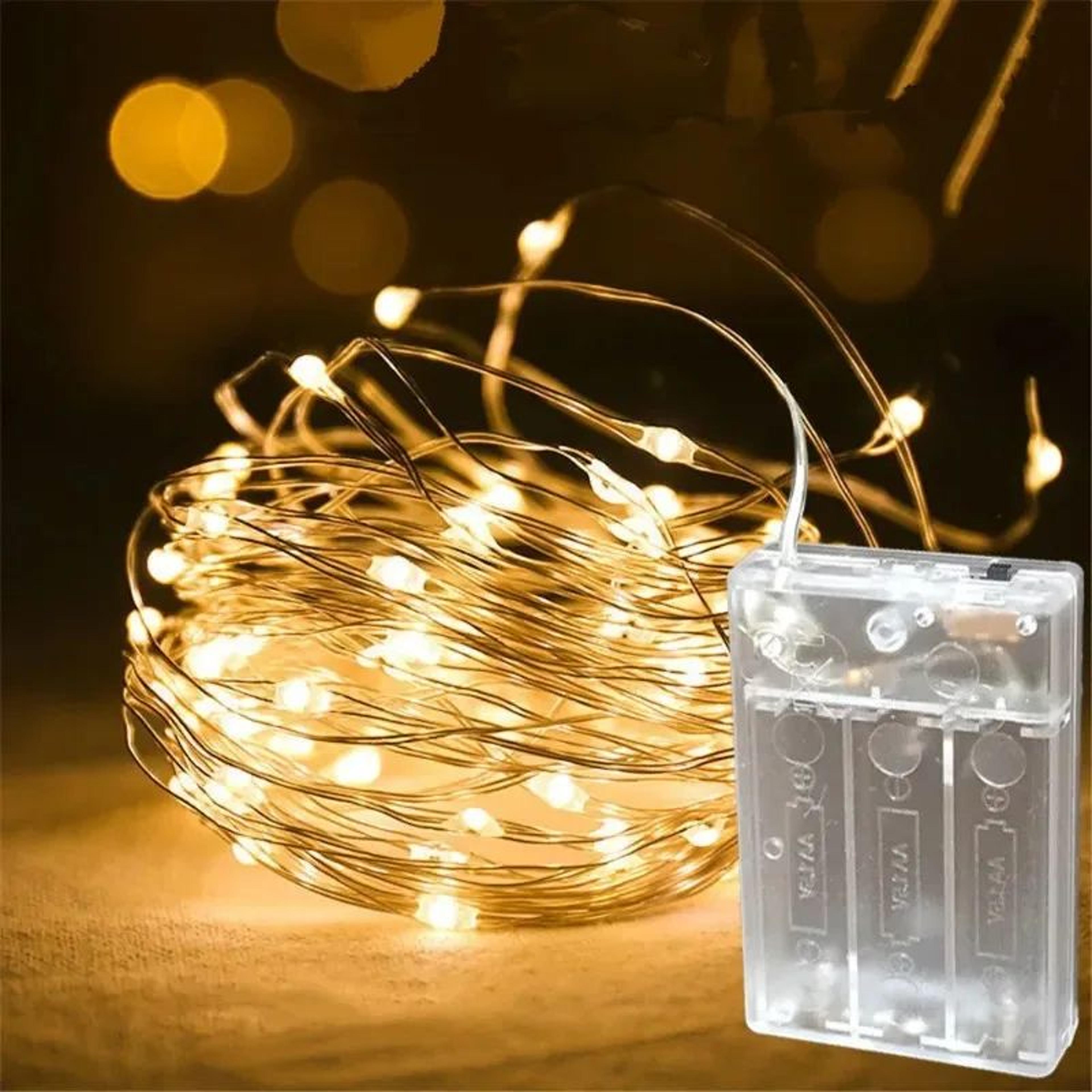 Battery Powered Fairy LED String Lights For Bedroom Wedding And Party Decor 4