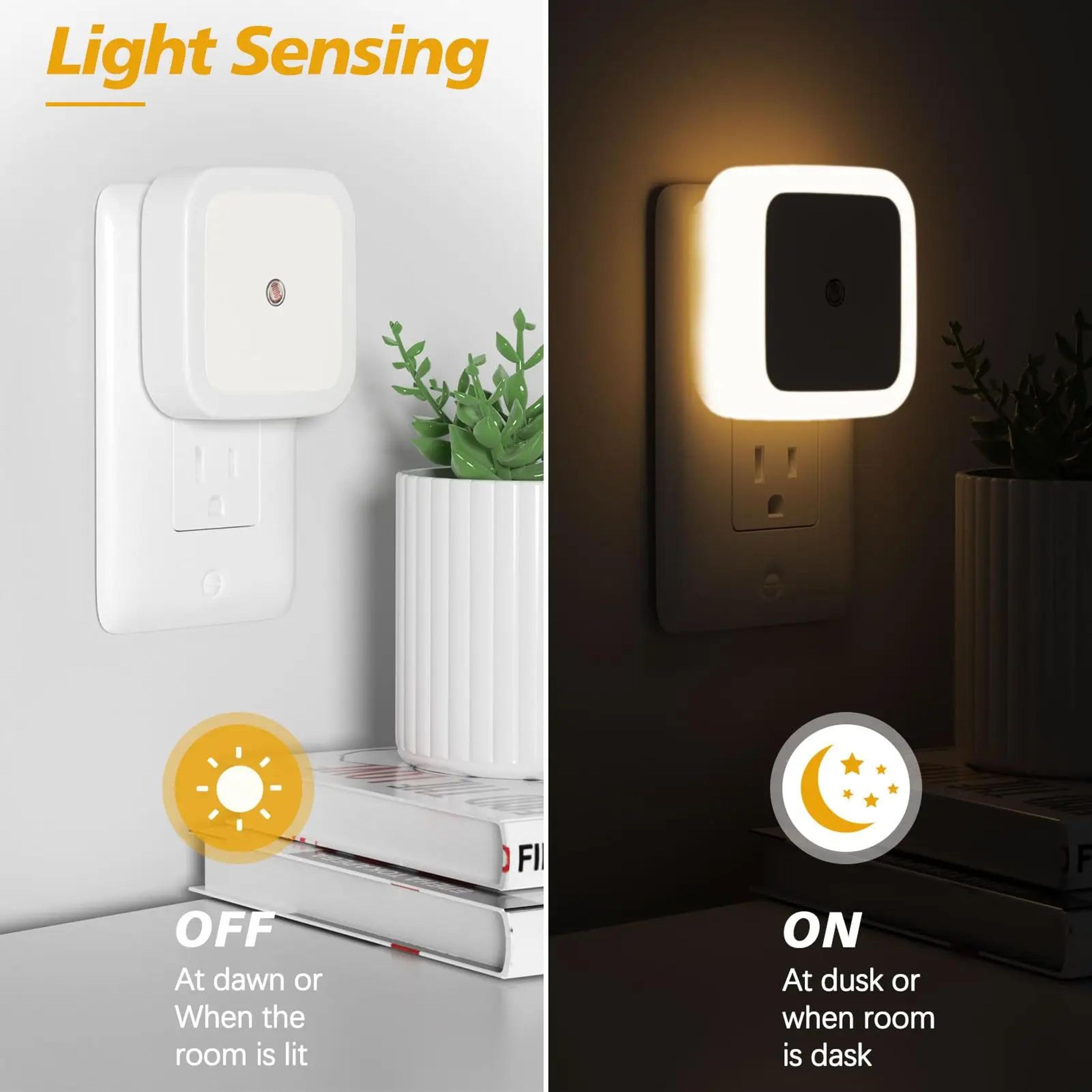 Modern LED Touch Control Atmosphere Night Lamp With EU Plug 2
