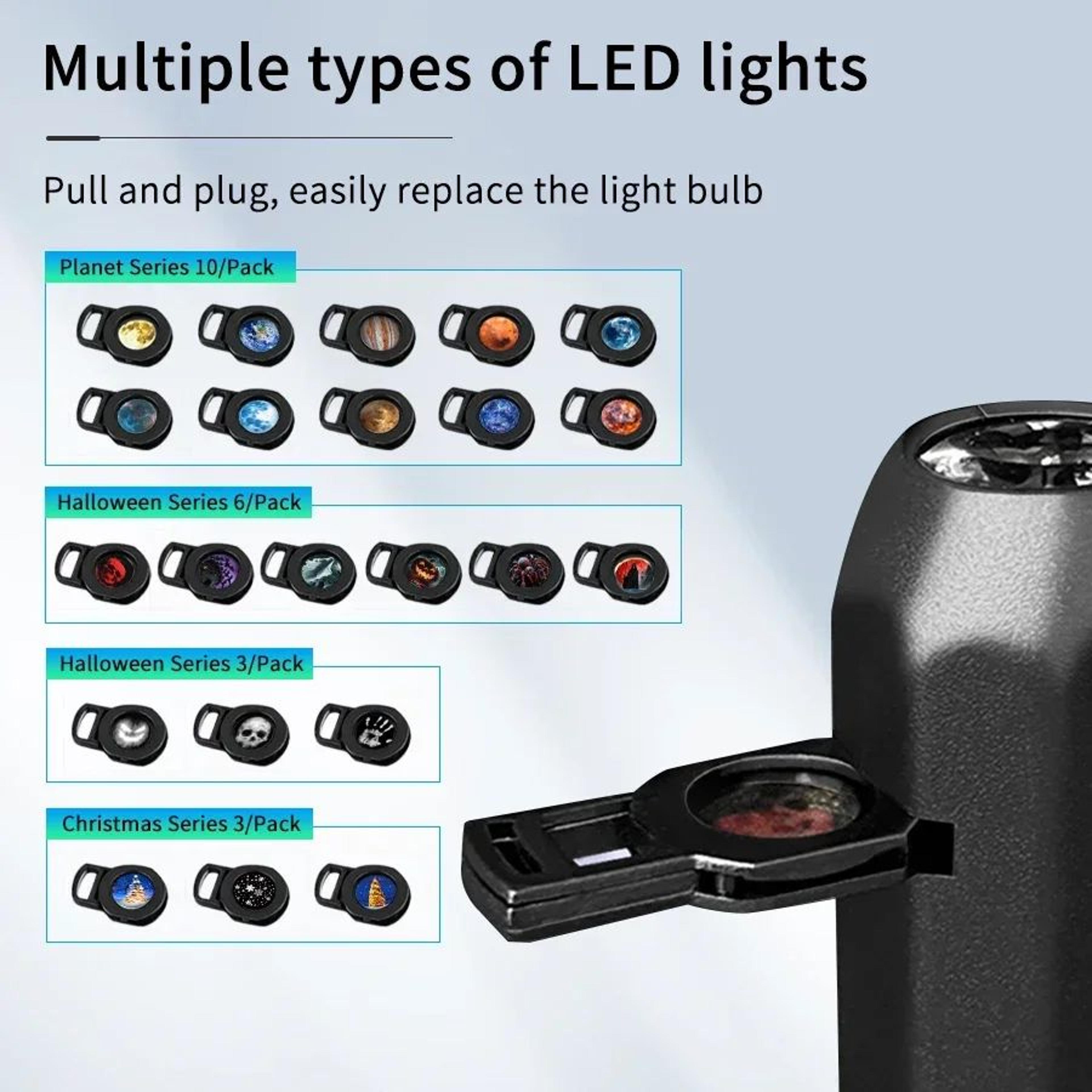 5V USB Planet And Holiday Ceiling Projection Light 3