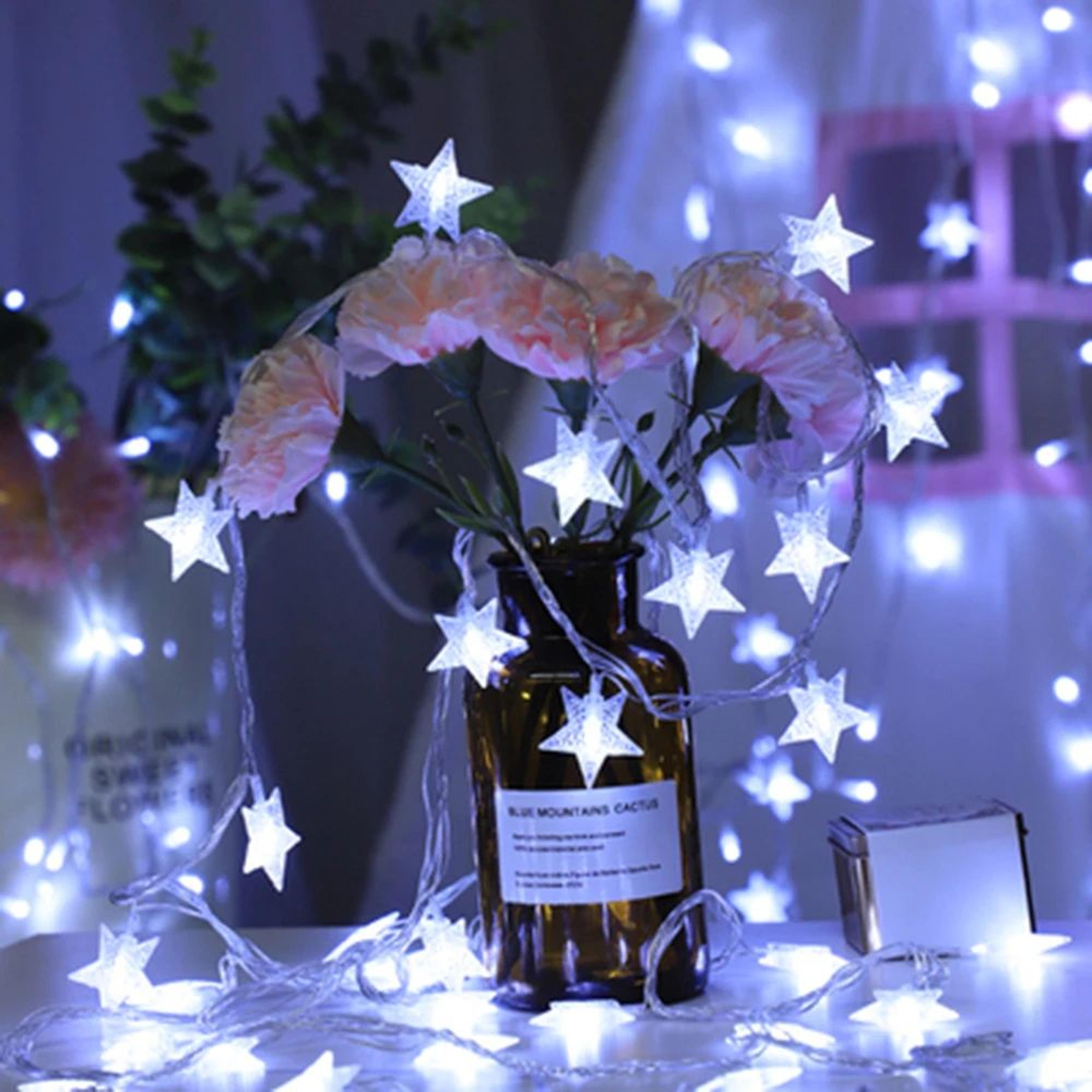 LED Star Fairy String Lights USB Or Battery Powered Holiday Garland 3