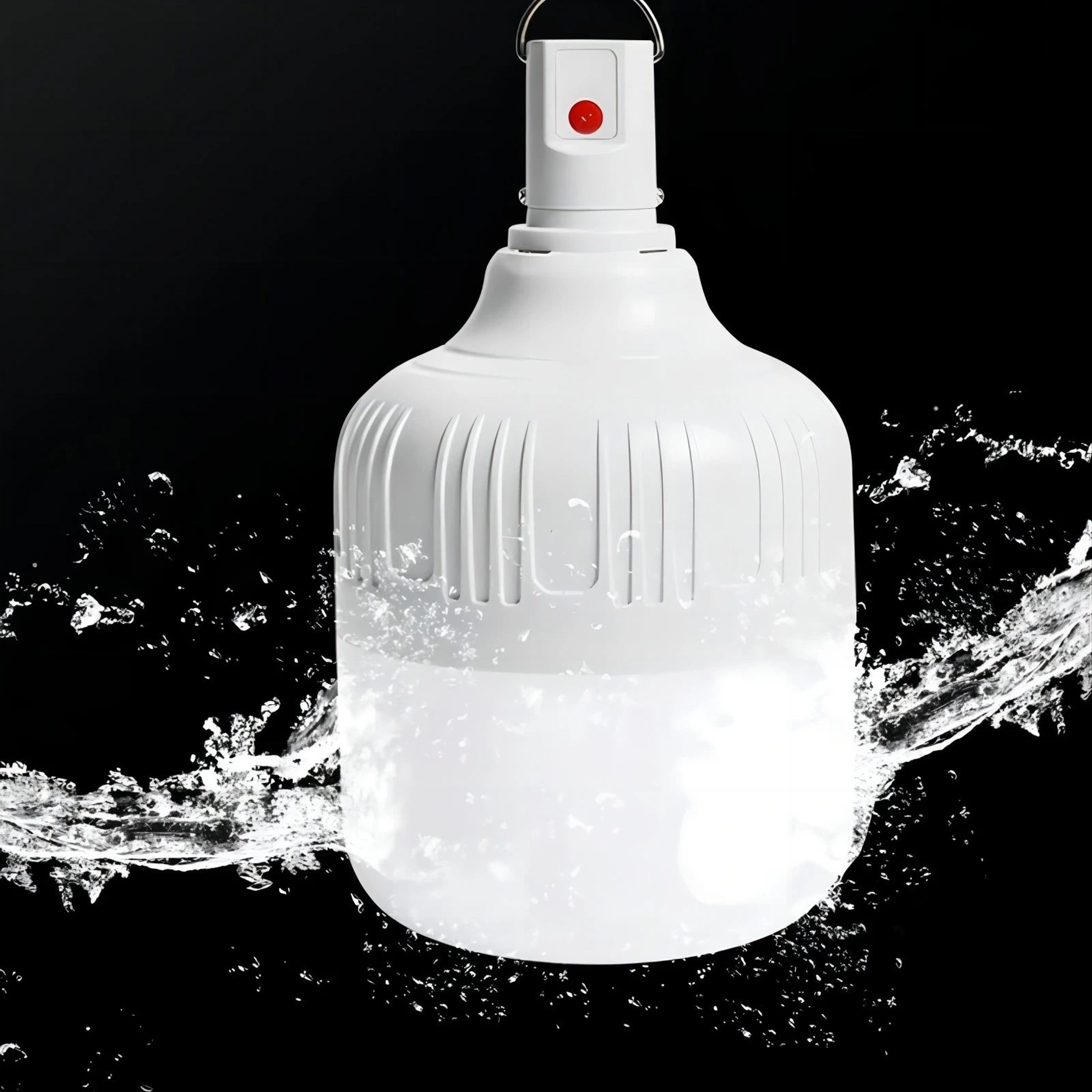 Portable USB Rechargeable LED Camping Bulb Lantern With Hanging Hook 2
