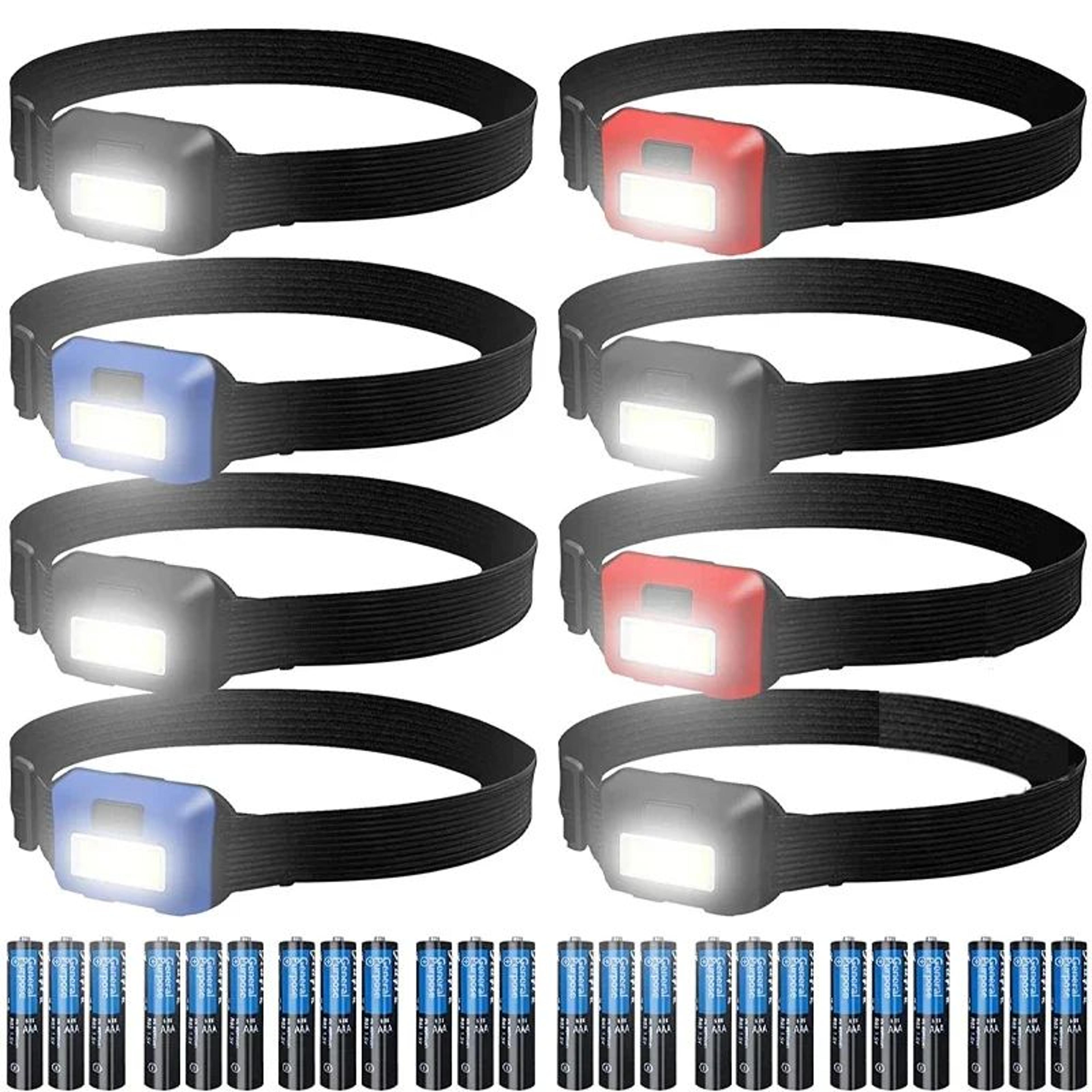 COB LED Headlamp Flashlight With 3 Modes Waterproof Outdoor Head Light 0