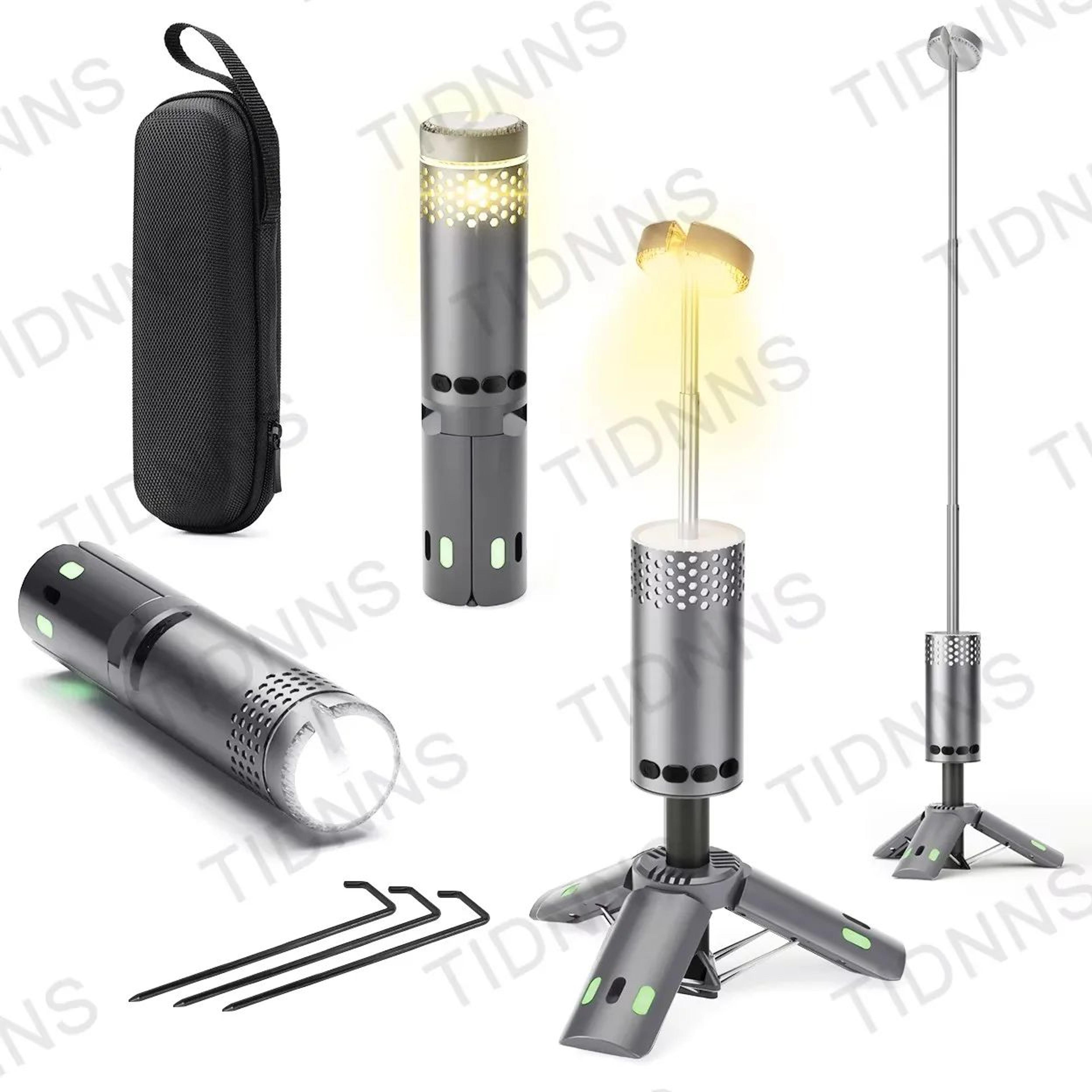 10000mAh Rechargeable Camping Lantern With Magnetic Base And Telescopic Stand 6