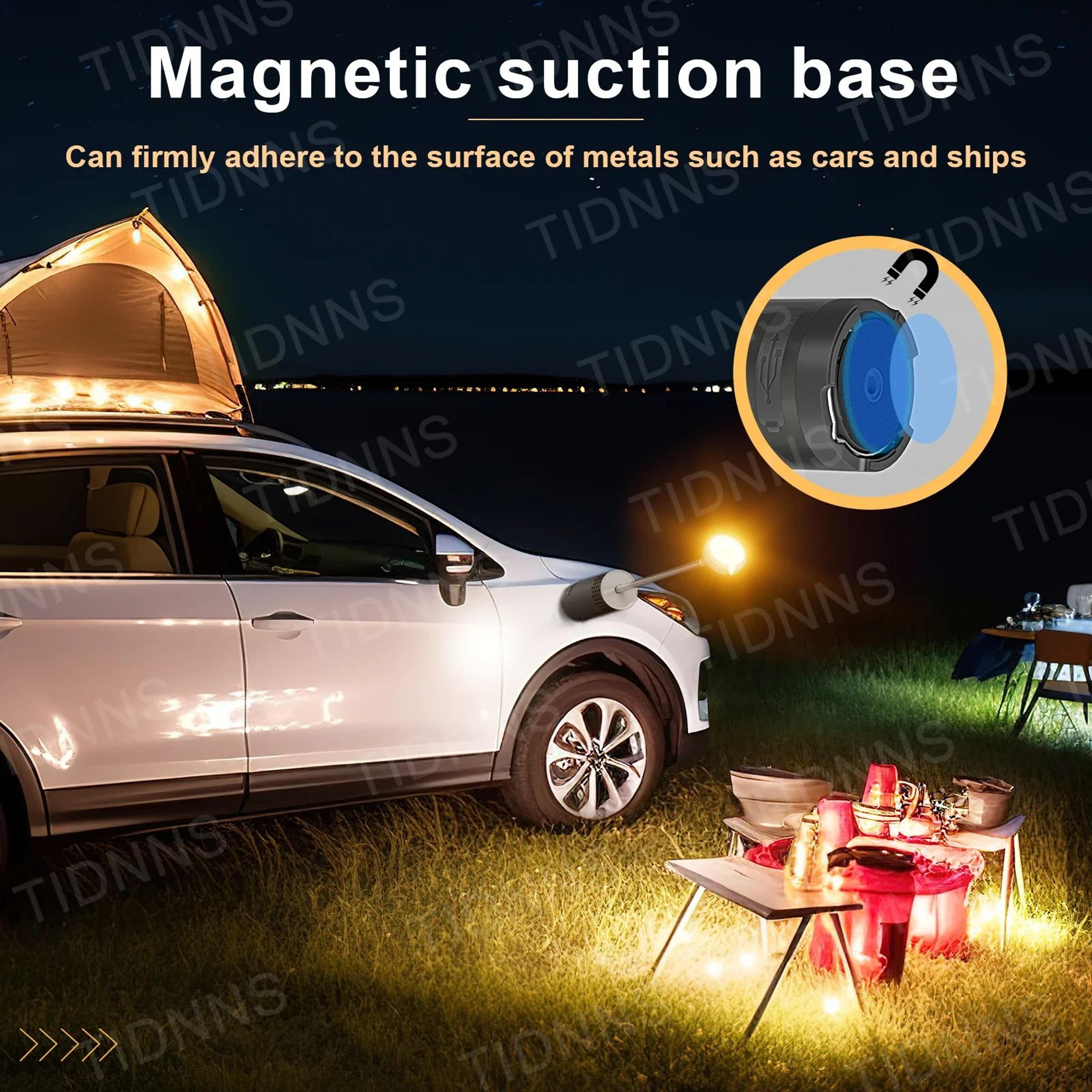Rechargeable Telescopic LED Camping Flashlight With Tripod Stand 3