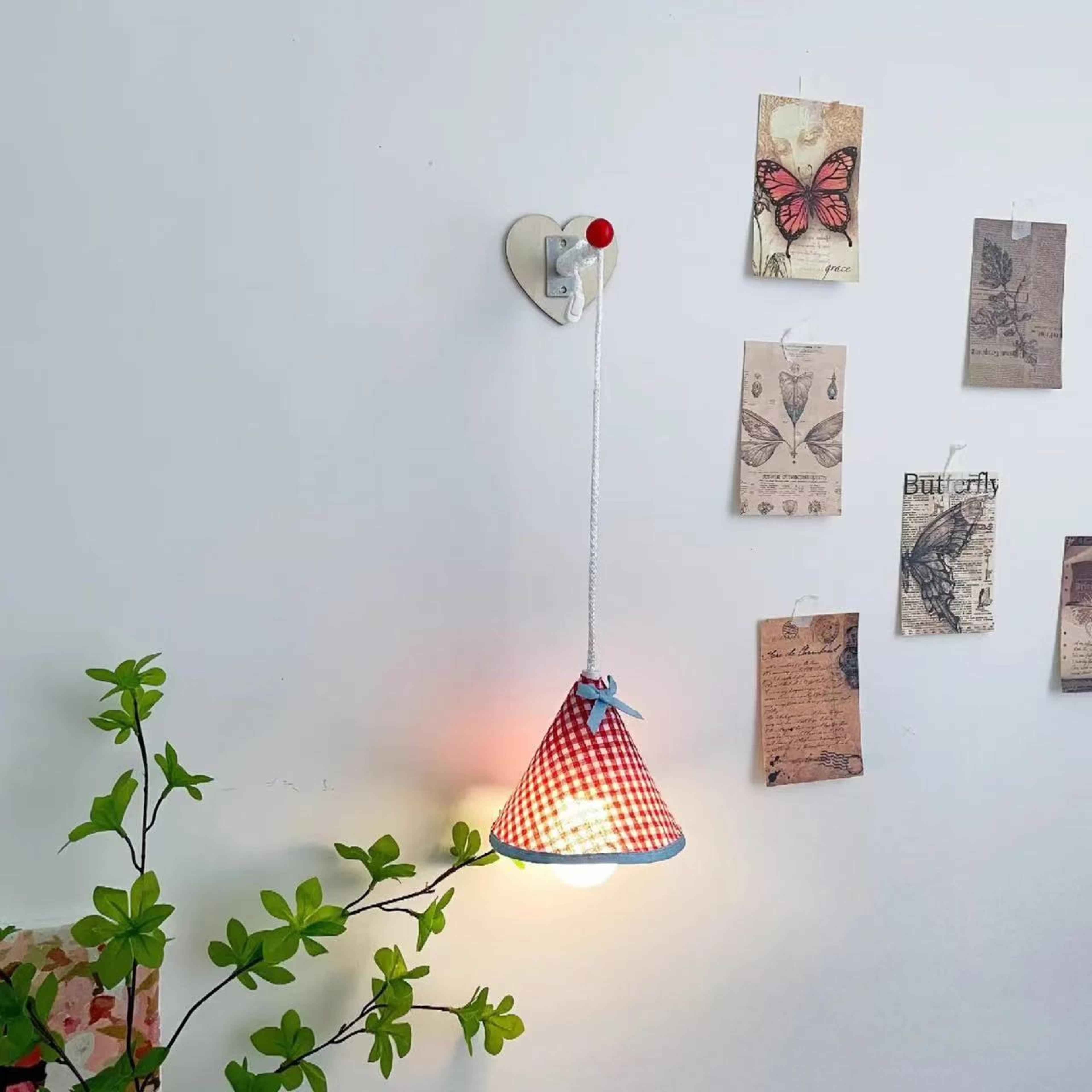 Cozy Wall Hanging LED Night Light With Warm Bedside Glow 4