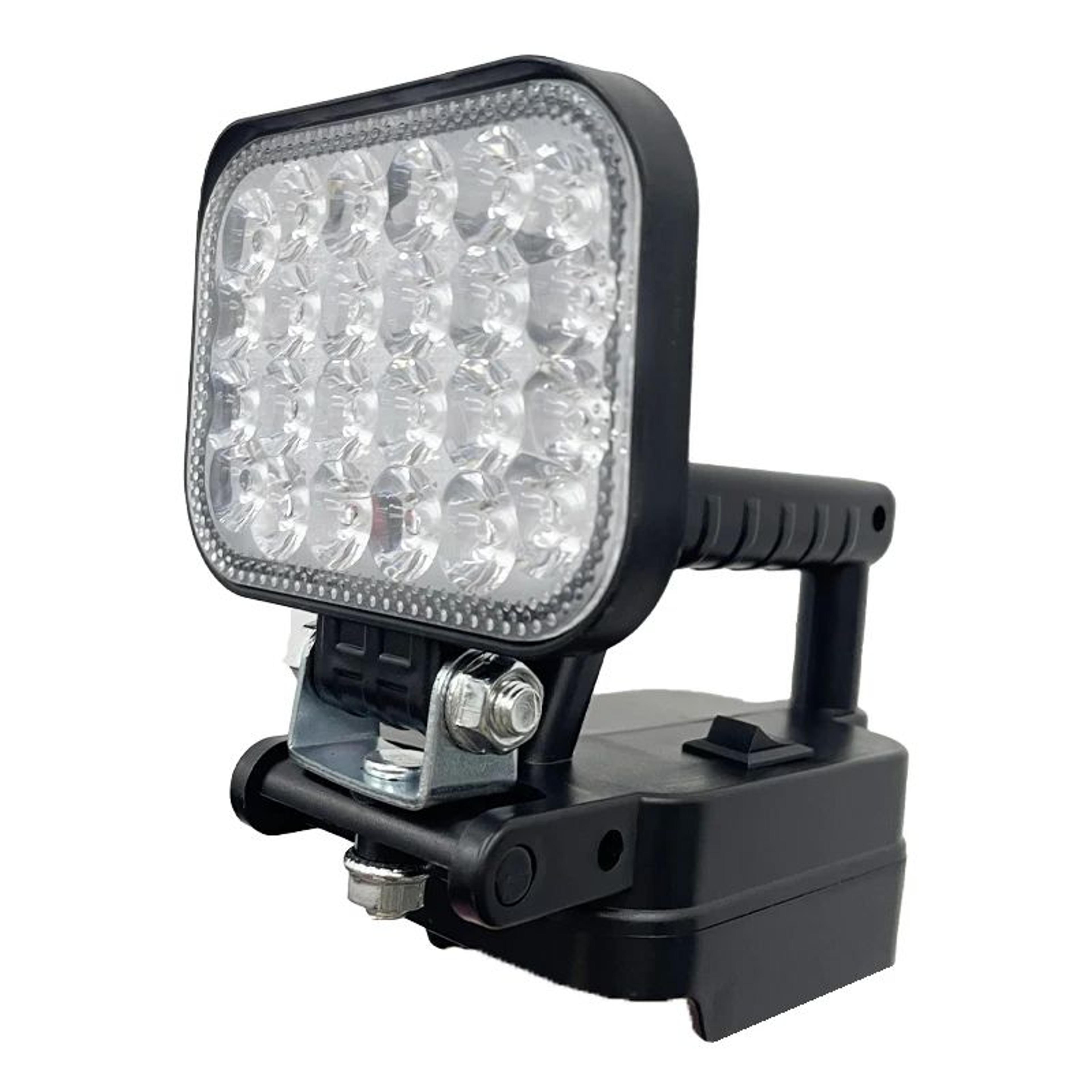Portable LED Work Light For Makita 144V To 18V Battery With USB Port 4