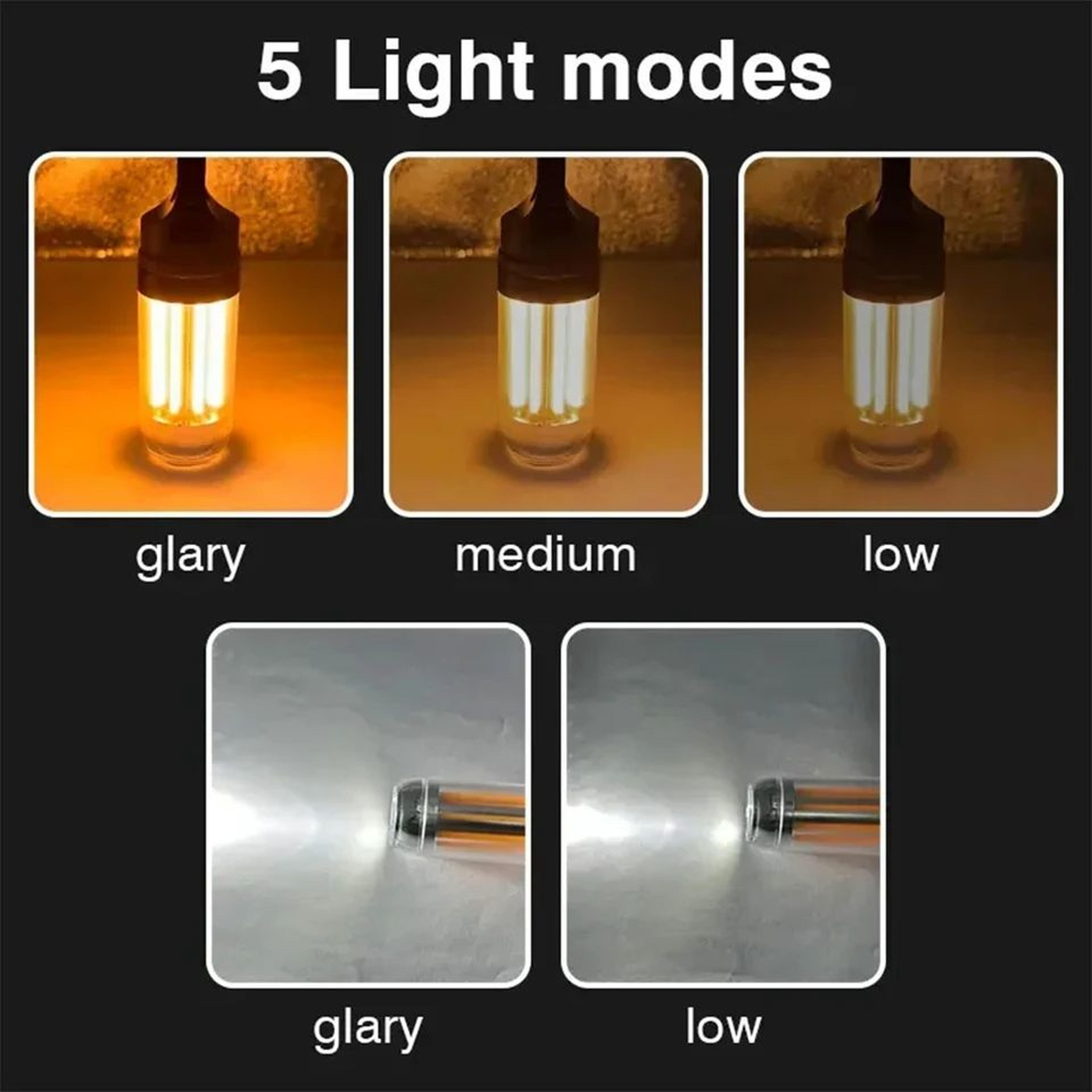 USB Rechargeable LED Camping Work Light With Hanging Hooks 3