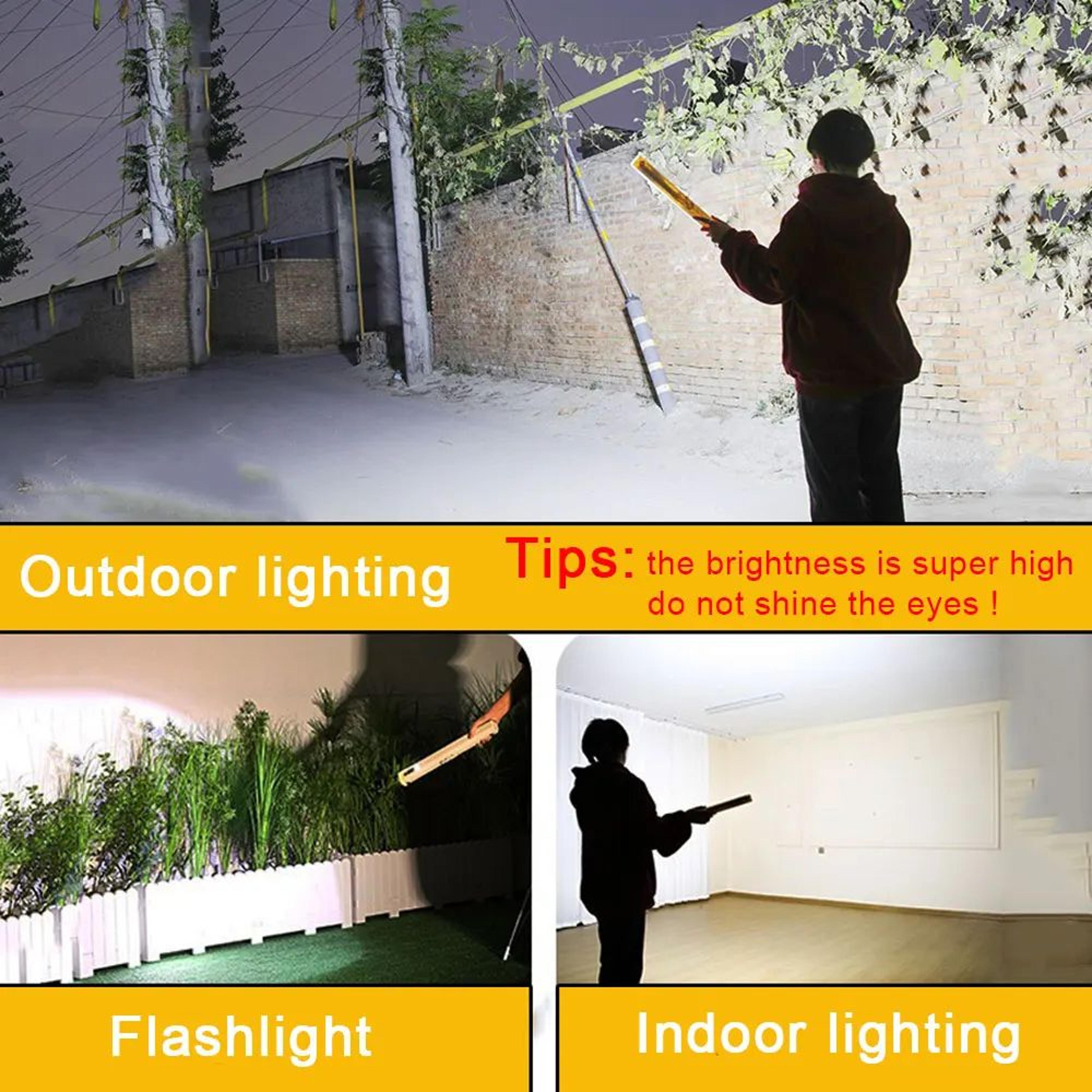 Rechargeable Magnetic LED Work Light Bar With Hook For Car Repair 3
