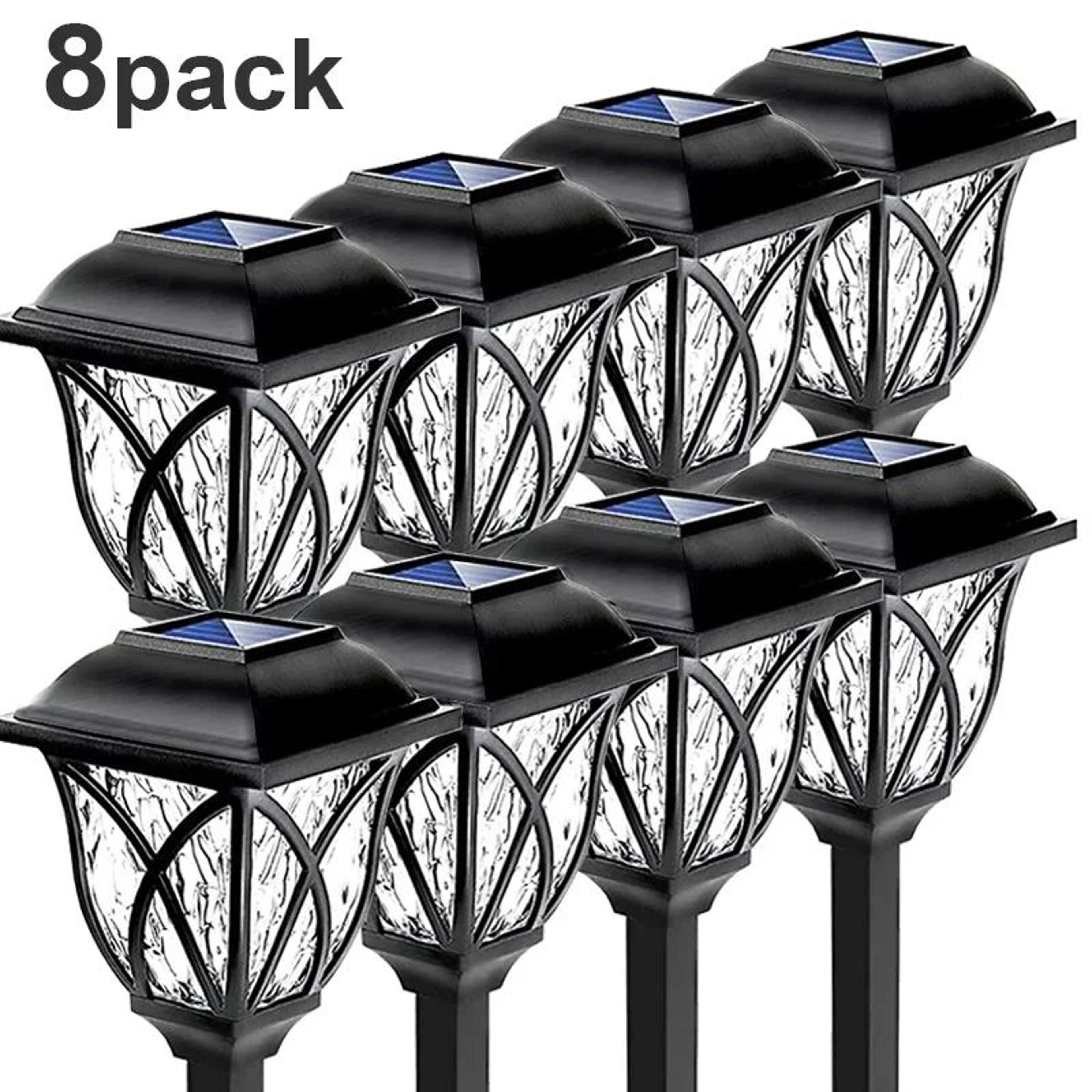 Solar LED Pathway Lights Outdoor Waterproof Yard And Landscape Lights 110 Pack 11