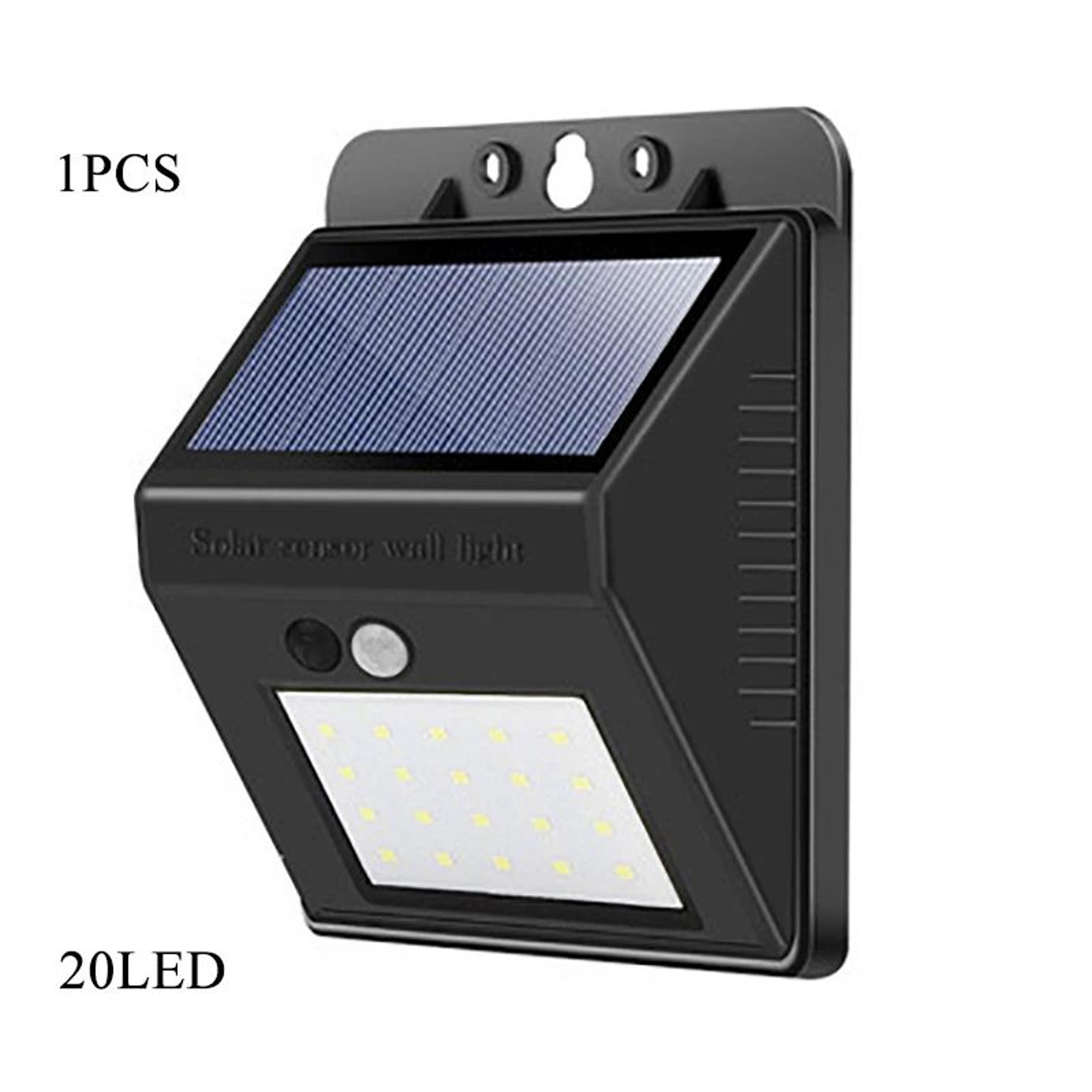 2030 LED Solar Motion Sensor Wall Light  Waterproof Outdoor Security Lamp 8