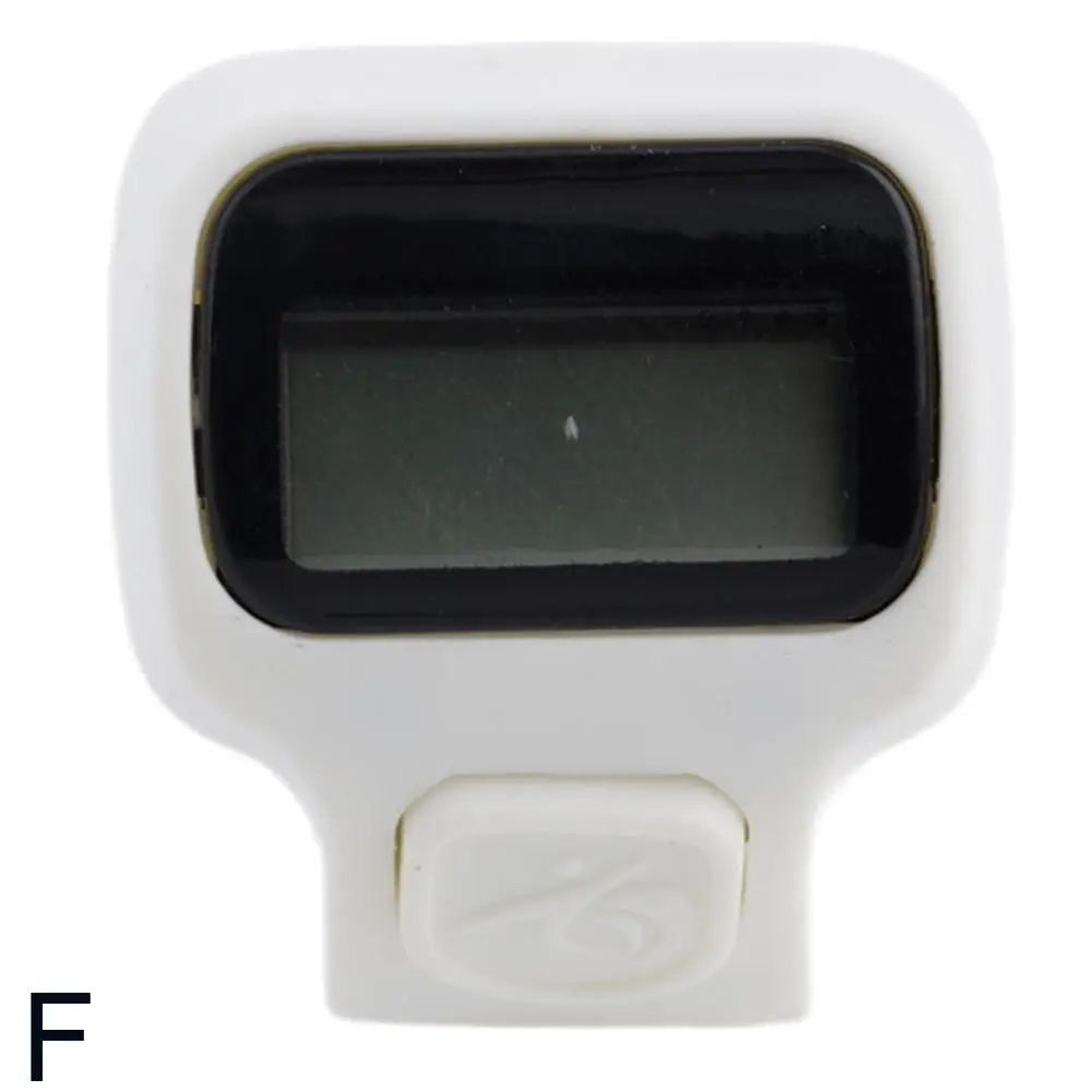 Mini Digital Finger Tally Counter With LCD Display  5Digit Ring Clicker 6