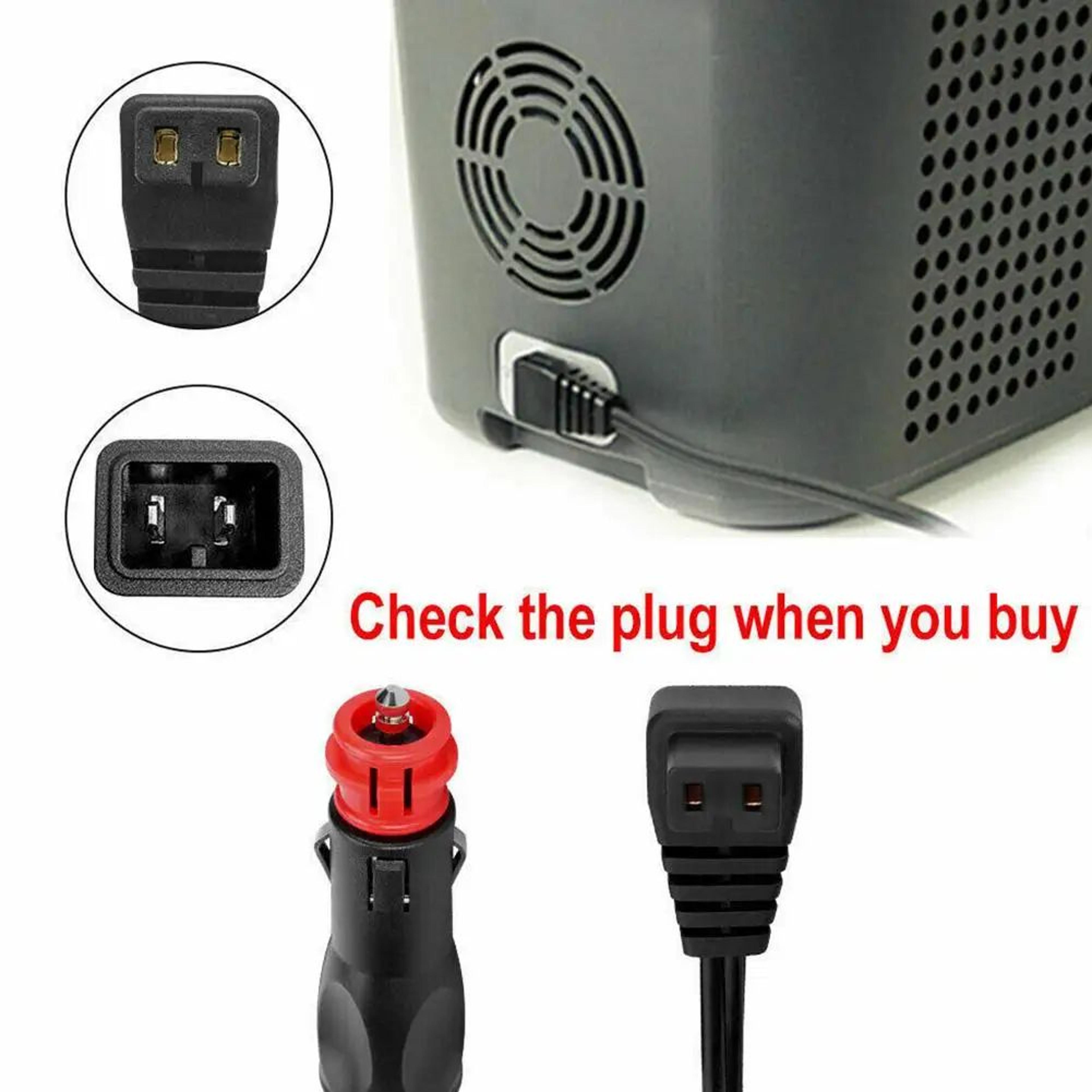 12A Car Refrigerator Power Cable  12V Cigarette Lighter Fridge Extension Cord 4