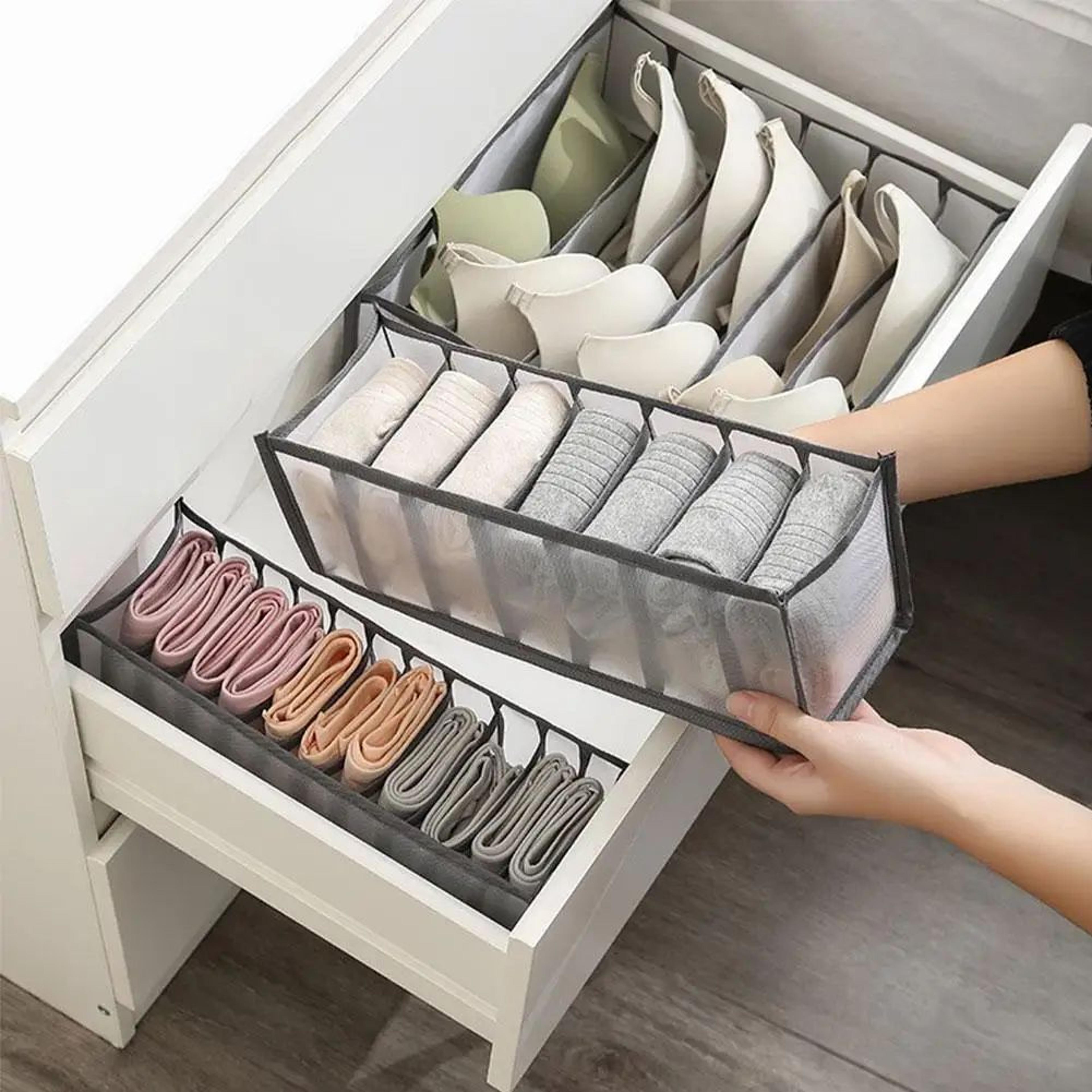 Foldable Clothes Organizer Storage Box For Jeans Underwear And Closet Organization 5